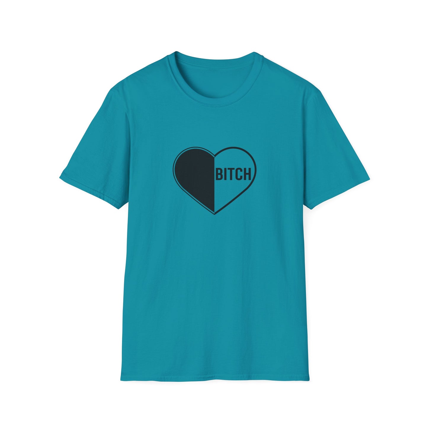 Bitch Heart Unisex Softstyle T-Shirt
