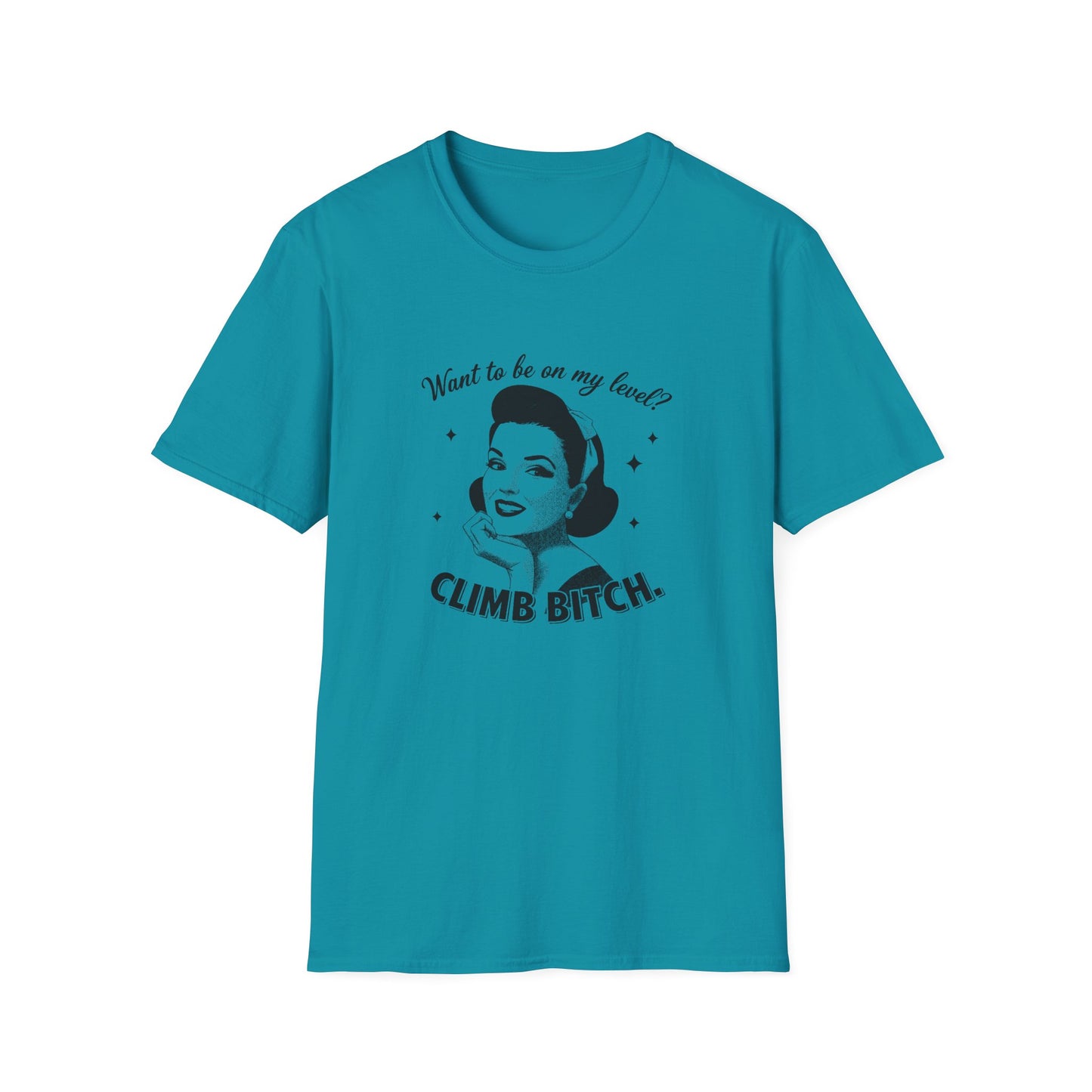 Climb Bitch Unisex Softstyle T-Shirt