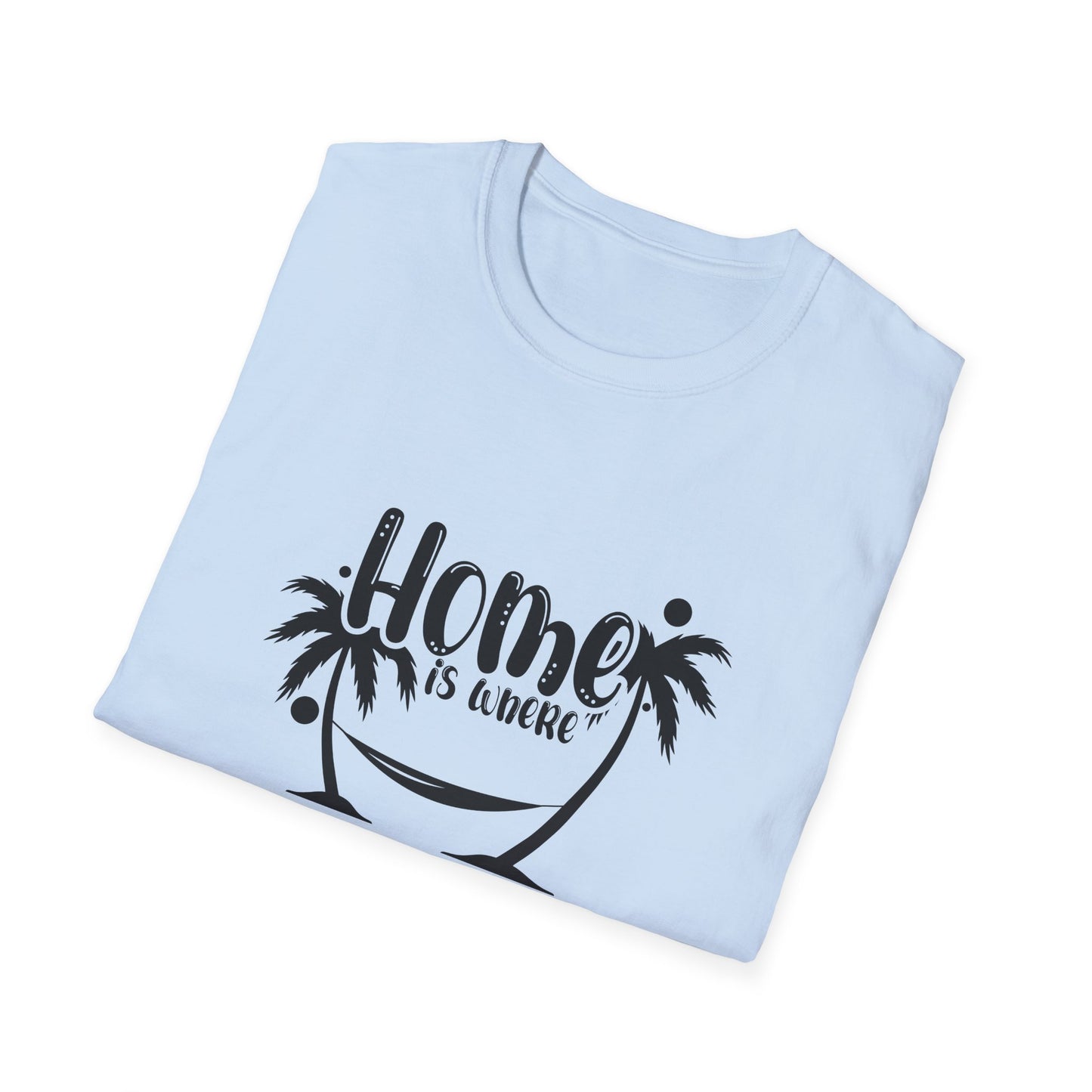 Home Is Where Those Fuckers Aint Unisex Softstyle T-Shirt