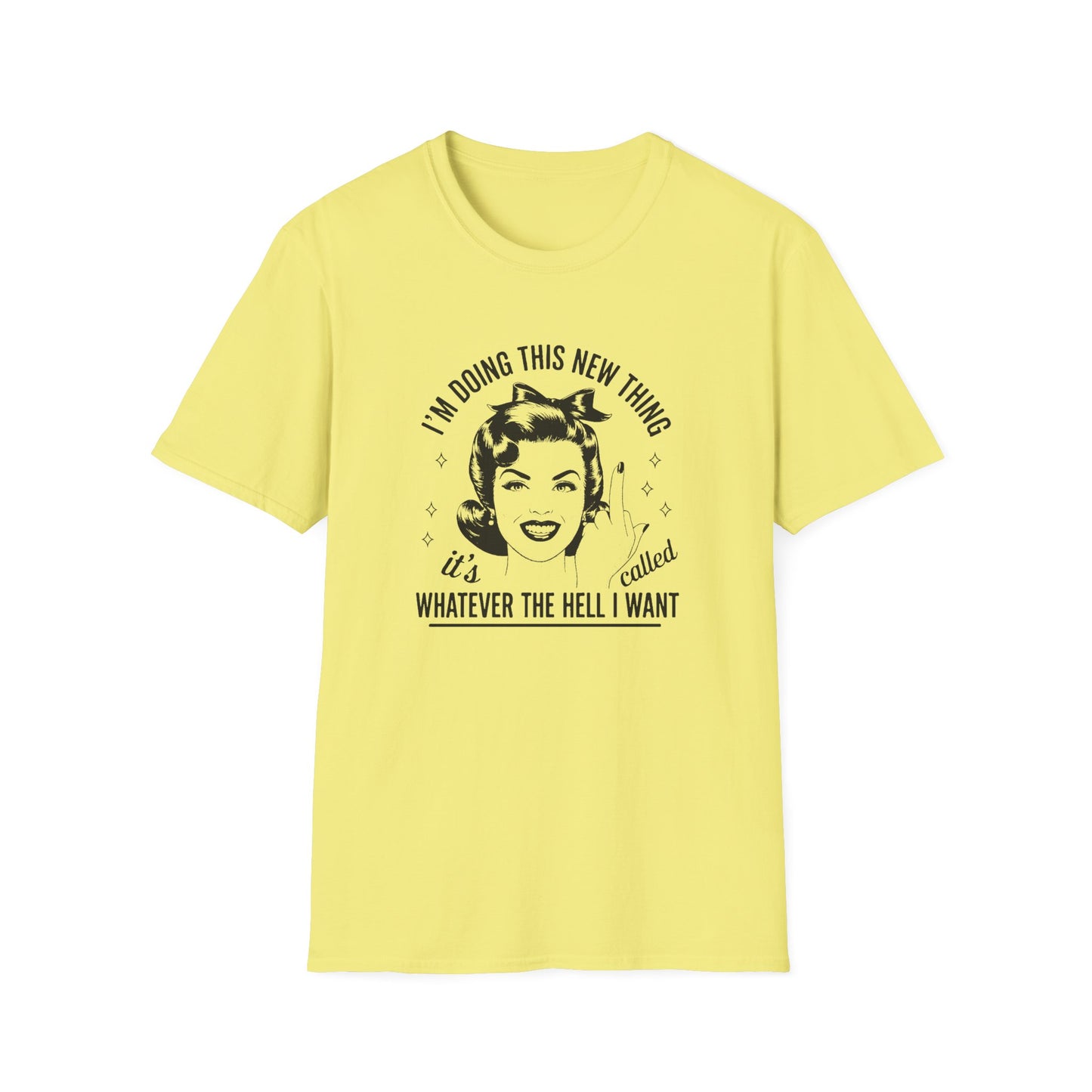 I'm Doing This New Thing Unisex Softstyle T-Shirt
