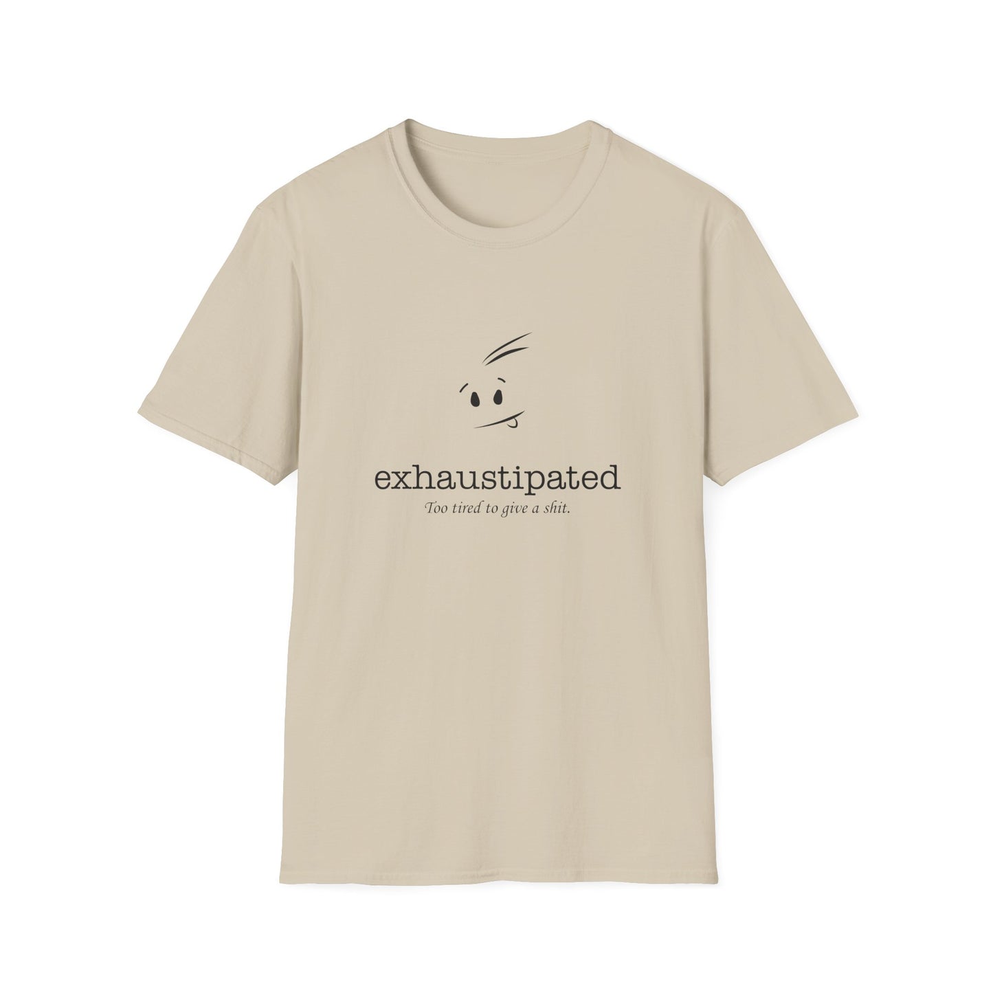 Exhaustipated Unisex Softstyle T-Shirt