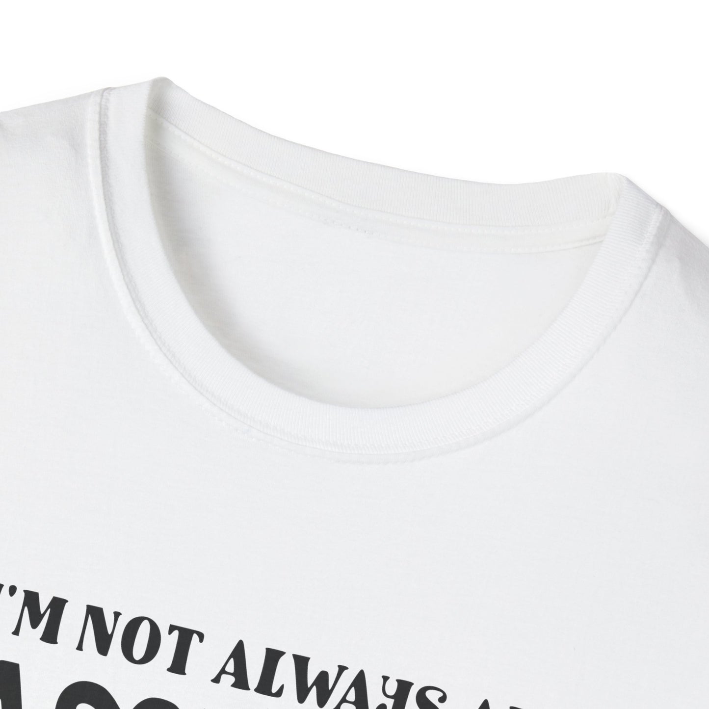 I'm Not Always An Asshole Unisex Softstyle T-Shirt
