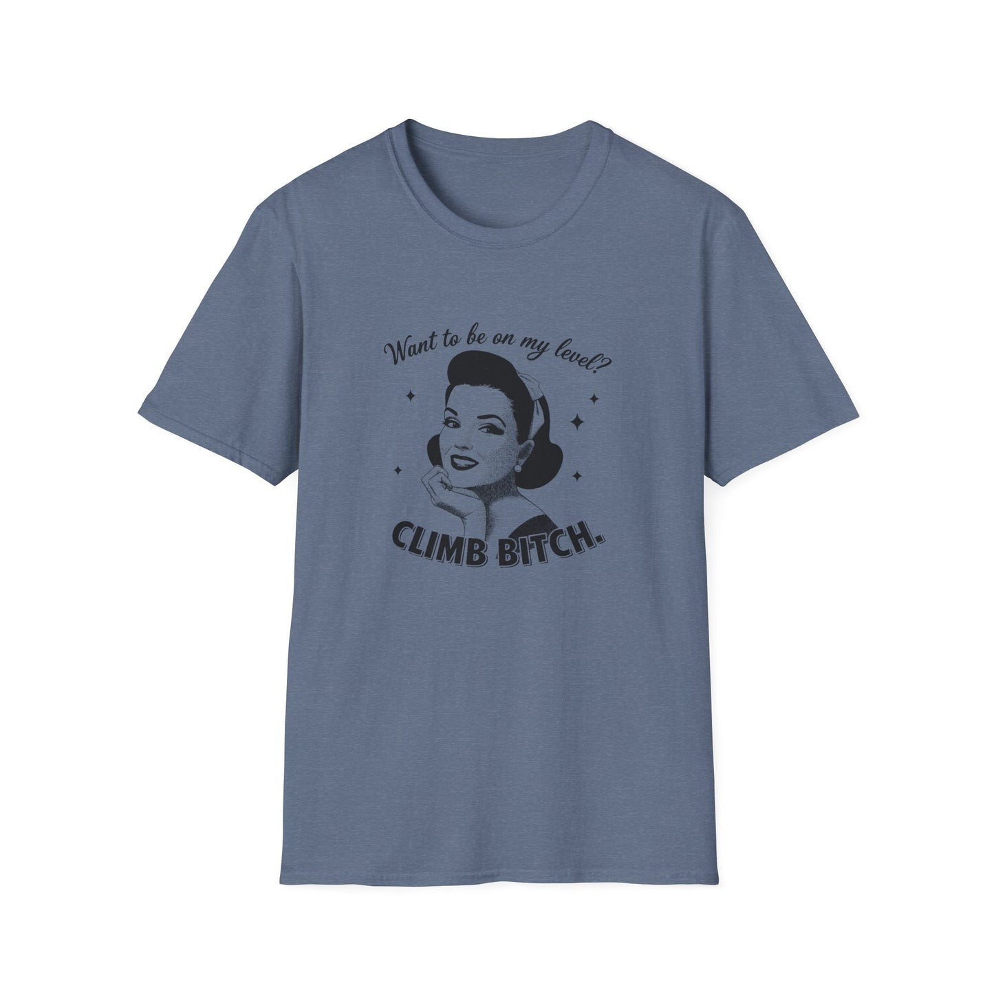 Climb Bitch Unisex Softstyle T-Shirt