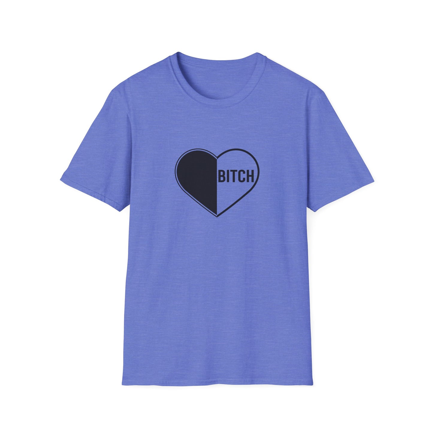 Bitch Heart Unisex Softstyle T-Shirt