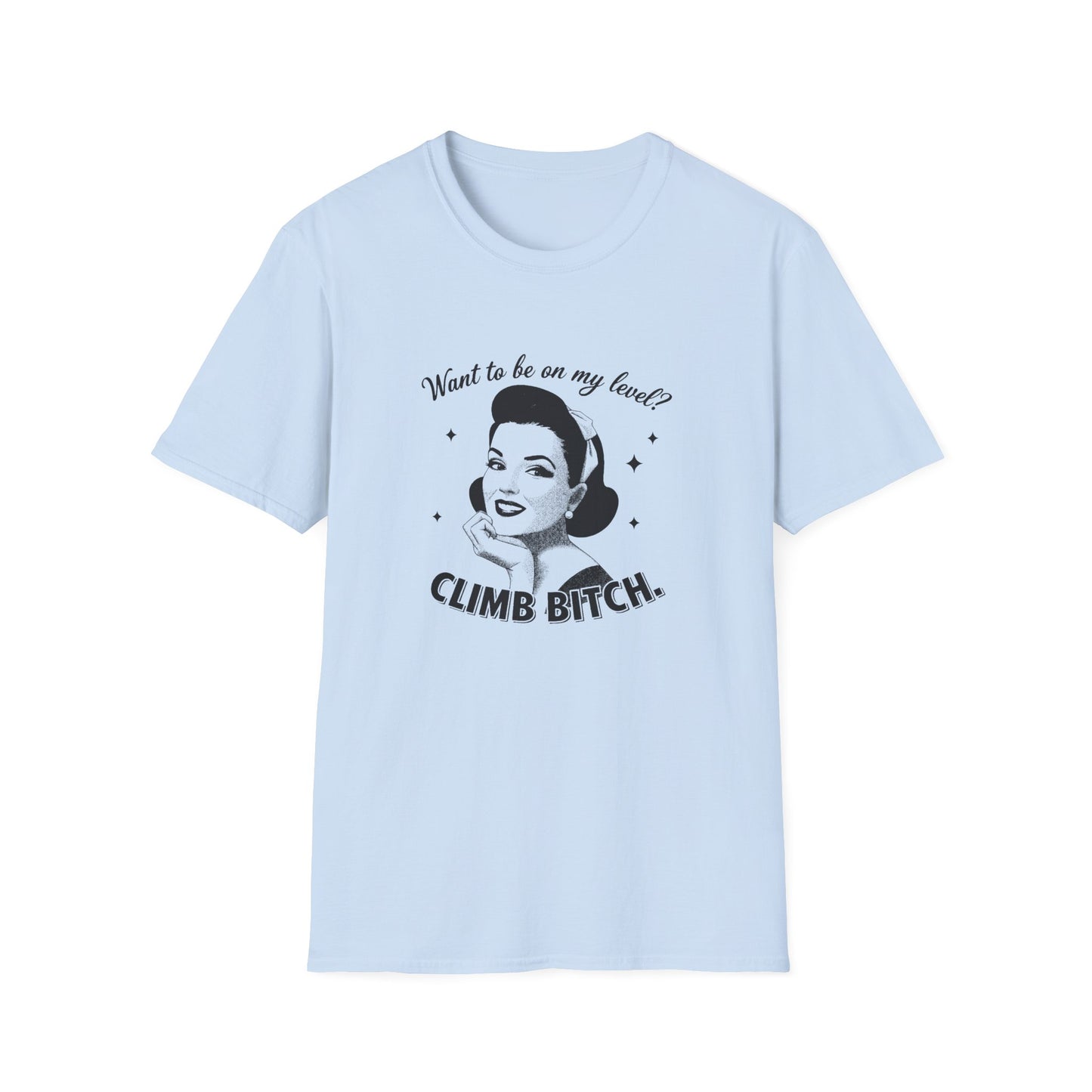 Climb Bitch Unisex Softstyle T-Shirt