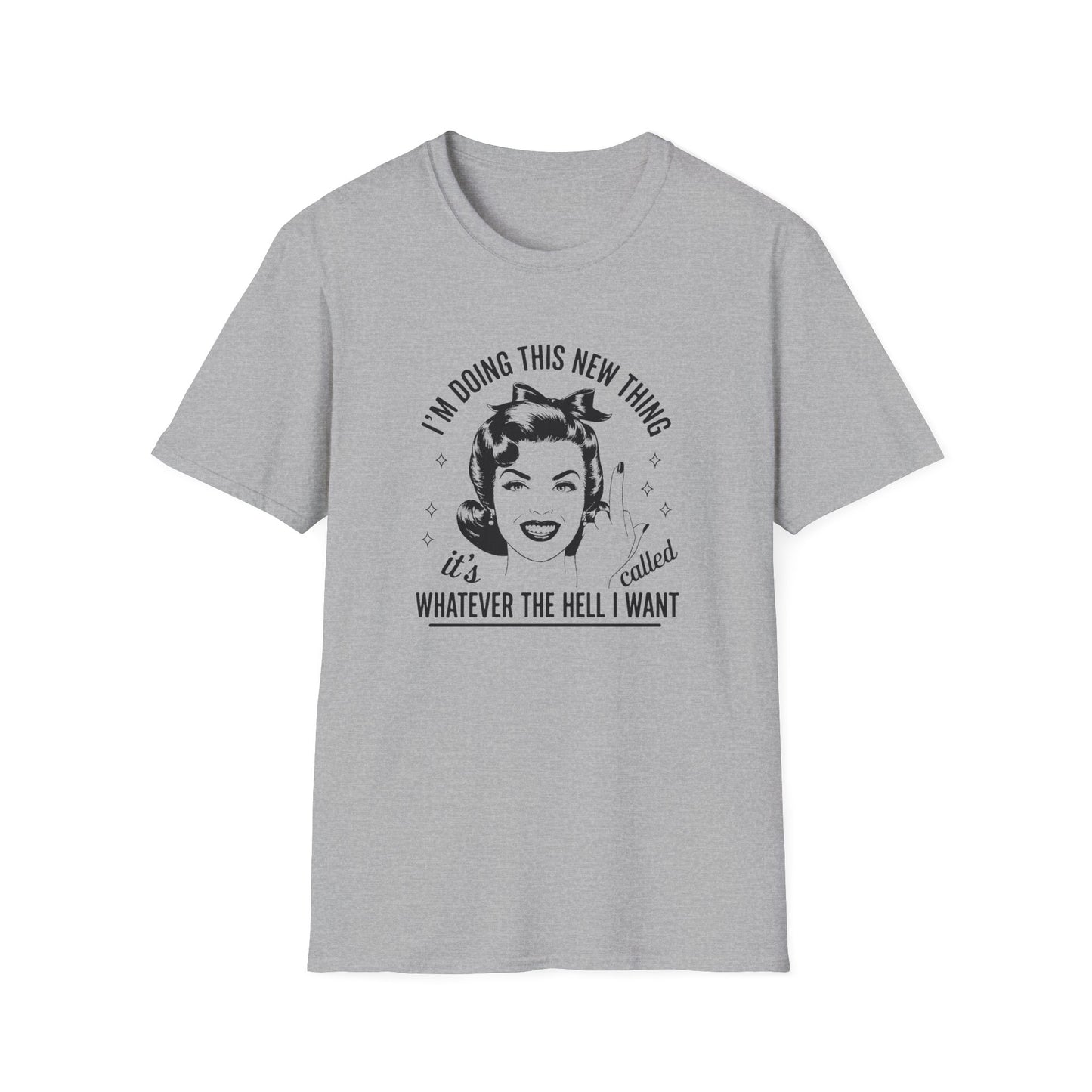 I'm Doing This New Thing Unisex Softstyle T-Shirt
