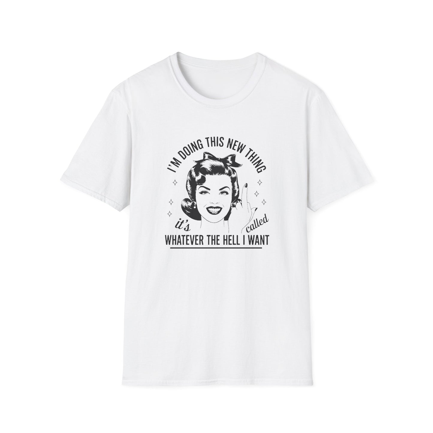 I'm Doing This New Thing Unisex Softstyle T-Shirt