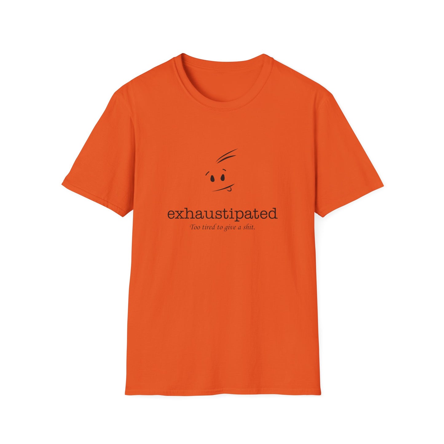 Exhaustipated Unisex Softstyle T-Shirt