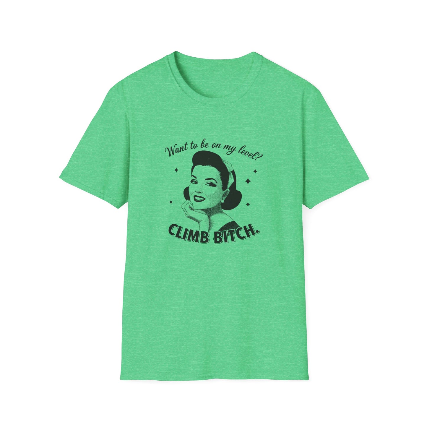 Climb Bitch Unisex Softstyle T-Shirt