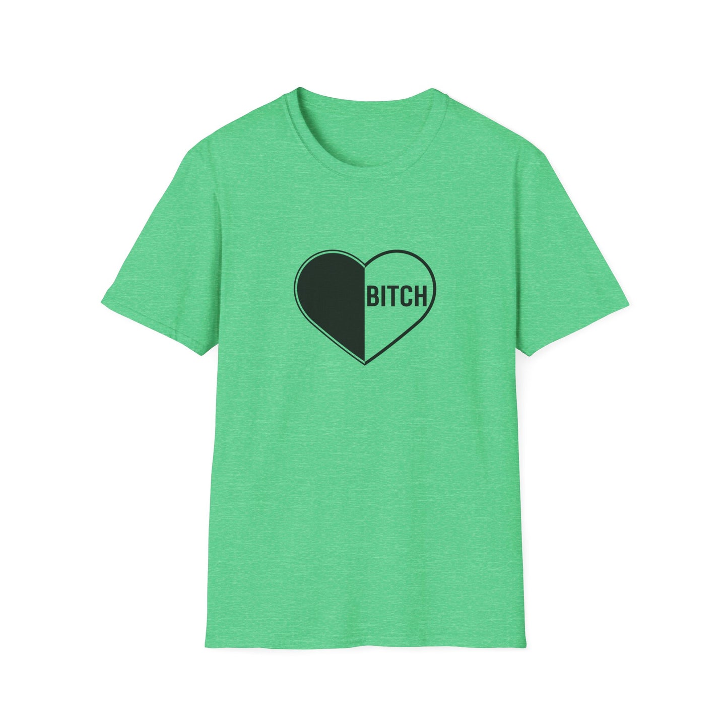 Bitch Heart Unisex Softstyle T-Shirt