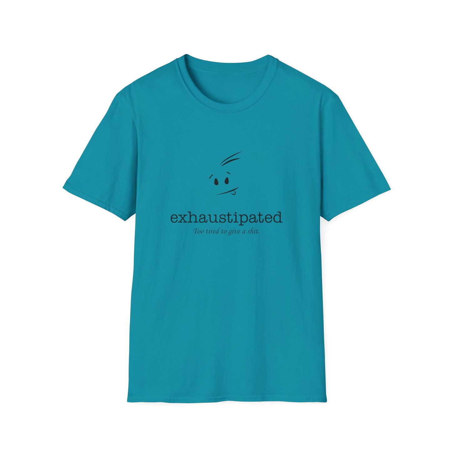 Exhaustipated Unisex Softstyle T-Shirt