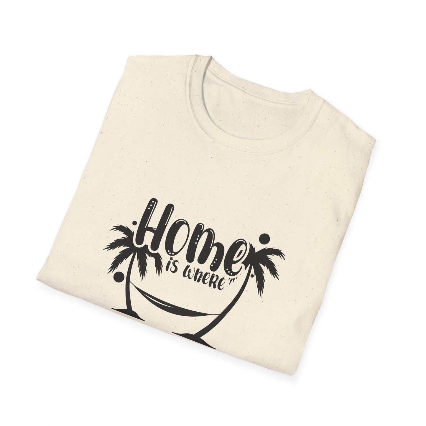 Home Is Where Those Fuckers Aint Unisex Softstyle T-Shirt