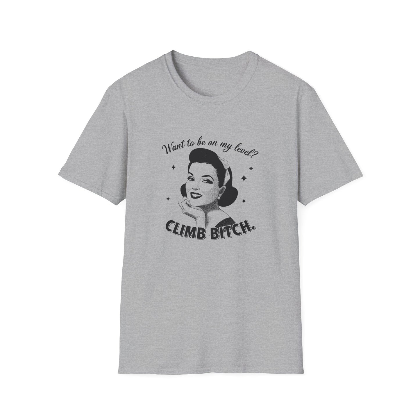 Climb Bitch Unisex Softstyle T-Shirt