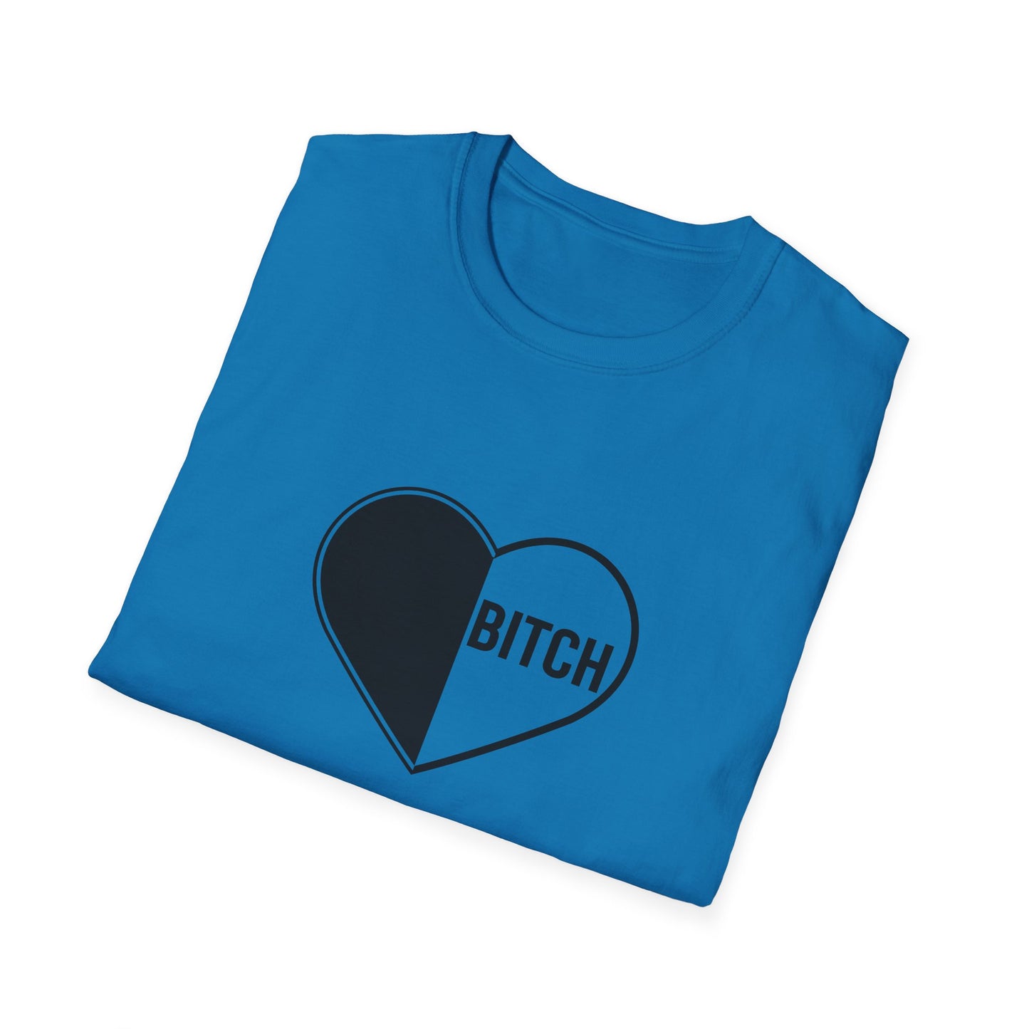 Bitch Heart Unisex Softstyle T-Shirt