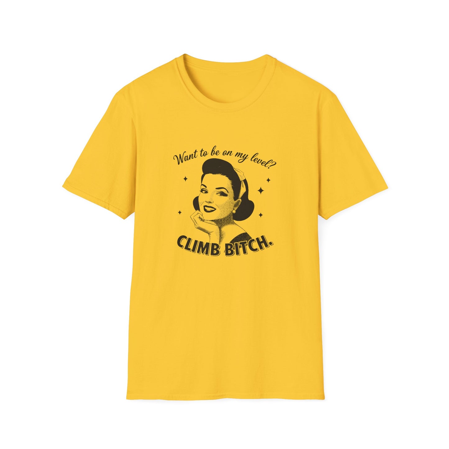 Climb Bitch Unisex Softstyle T-Shirt