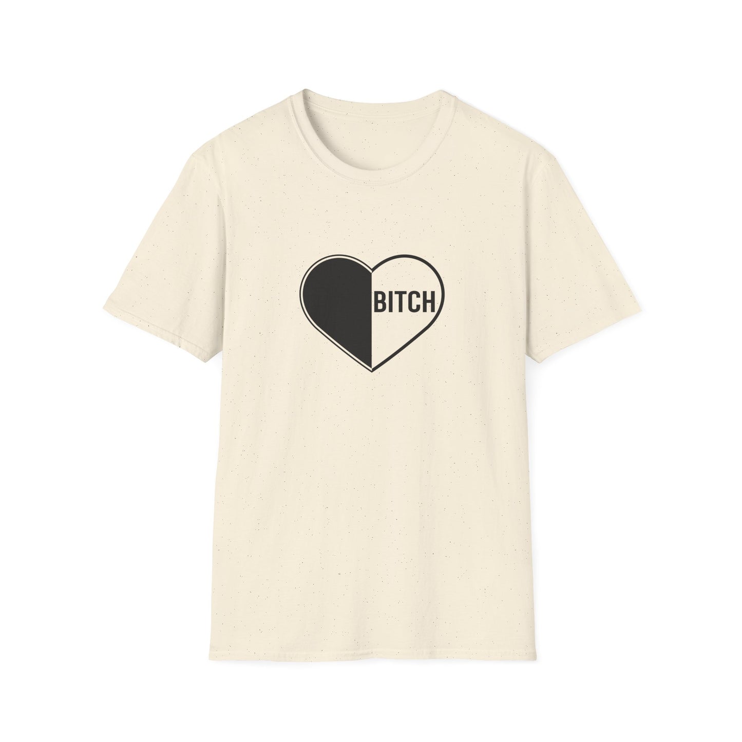 Bitch Heart Unisex Softstyle T-Shirt