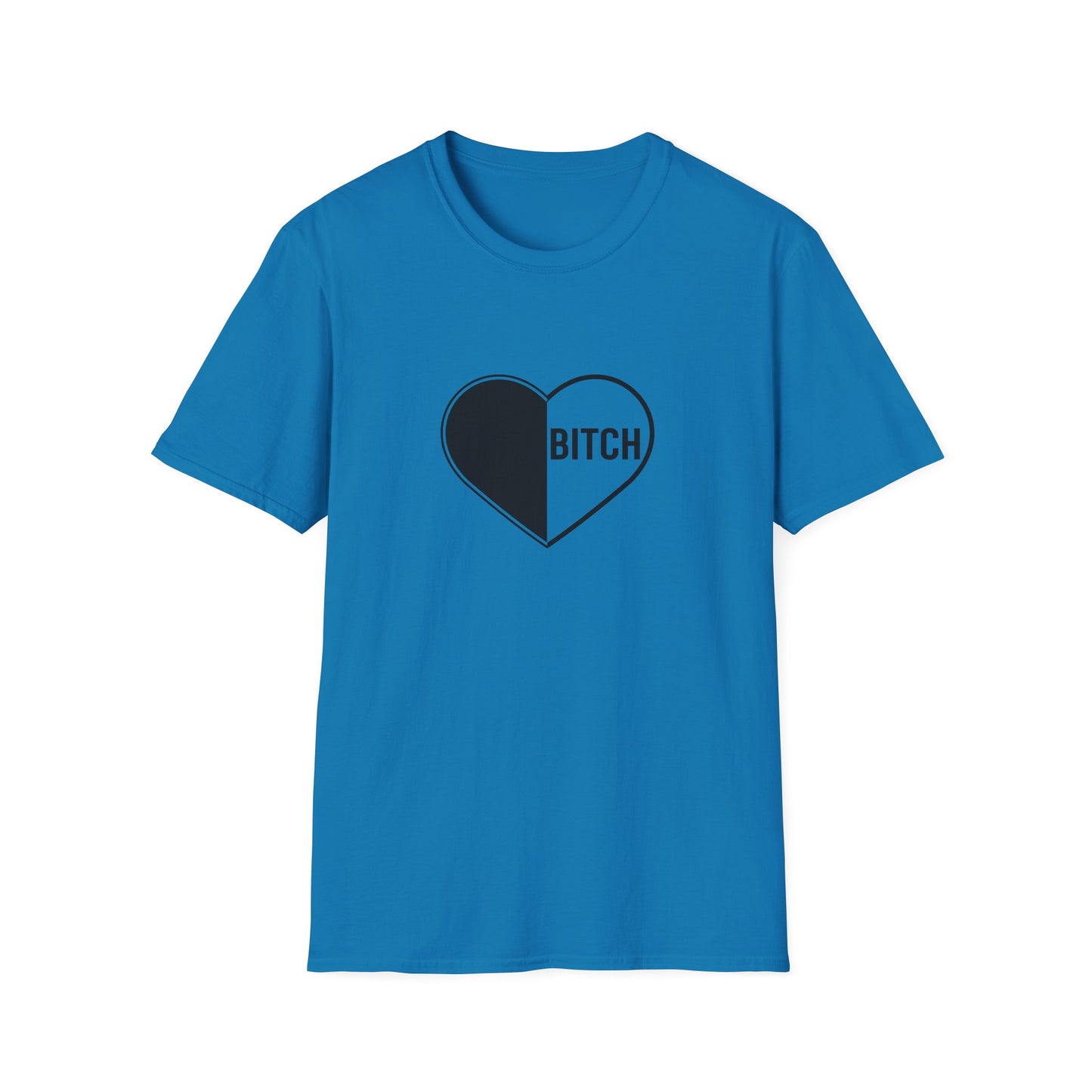Bitch Heart Unisex Softstyle T-Shirt