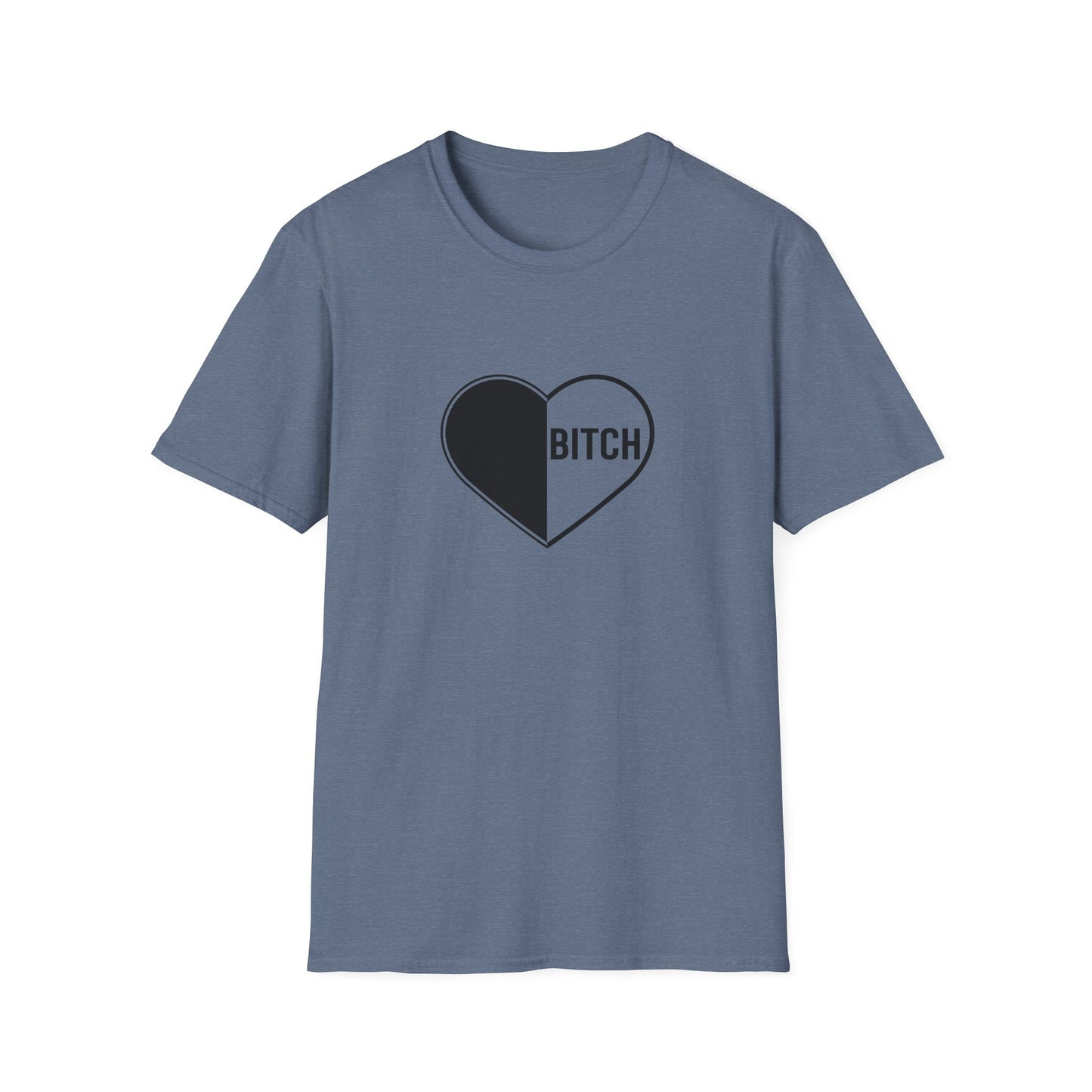 Bitch Heart Unisex Softstyle T-Shirt