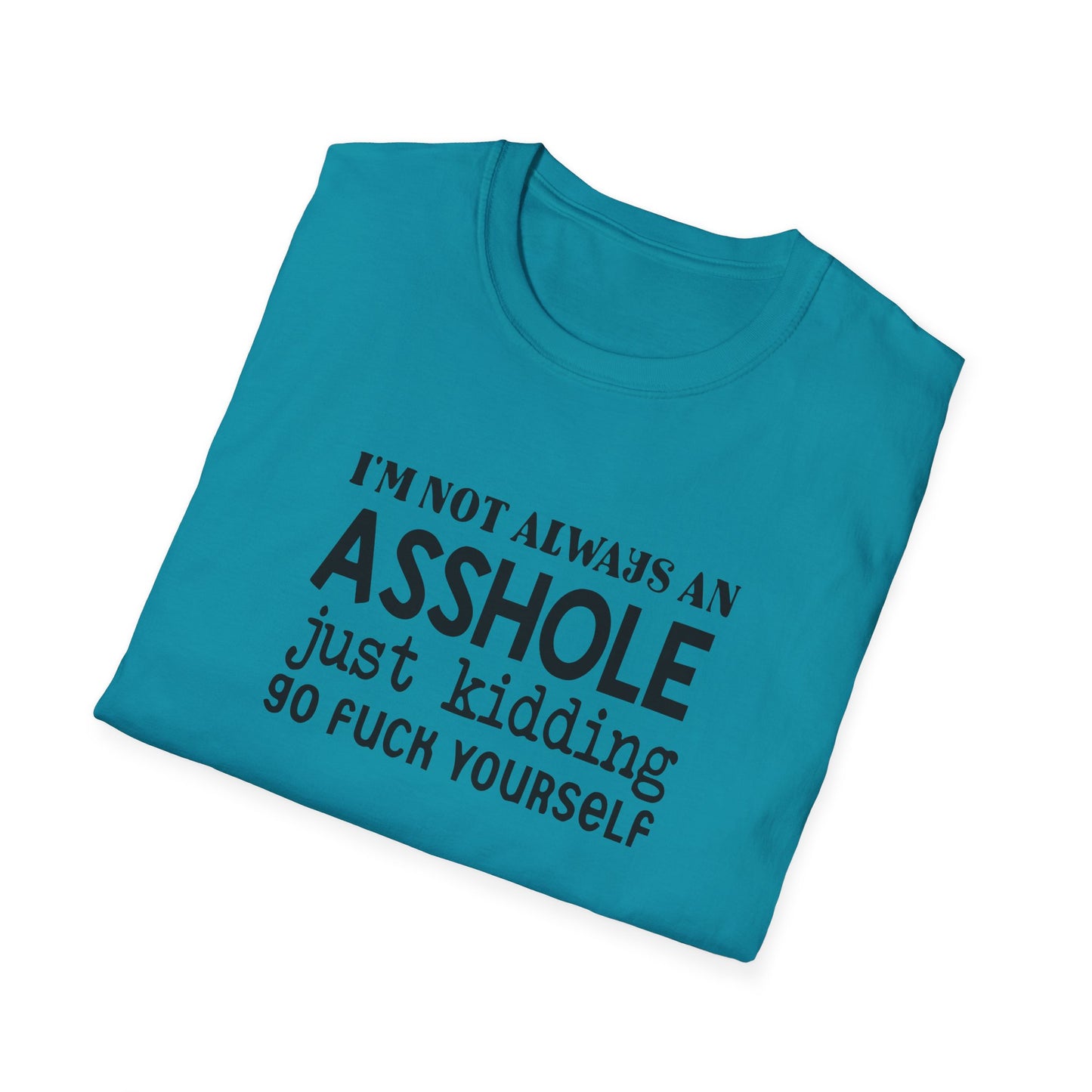 I'm Not Always An Asshole Unisex Softstyle T-Shirt