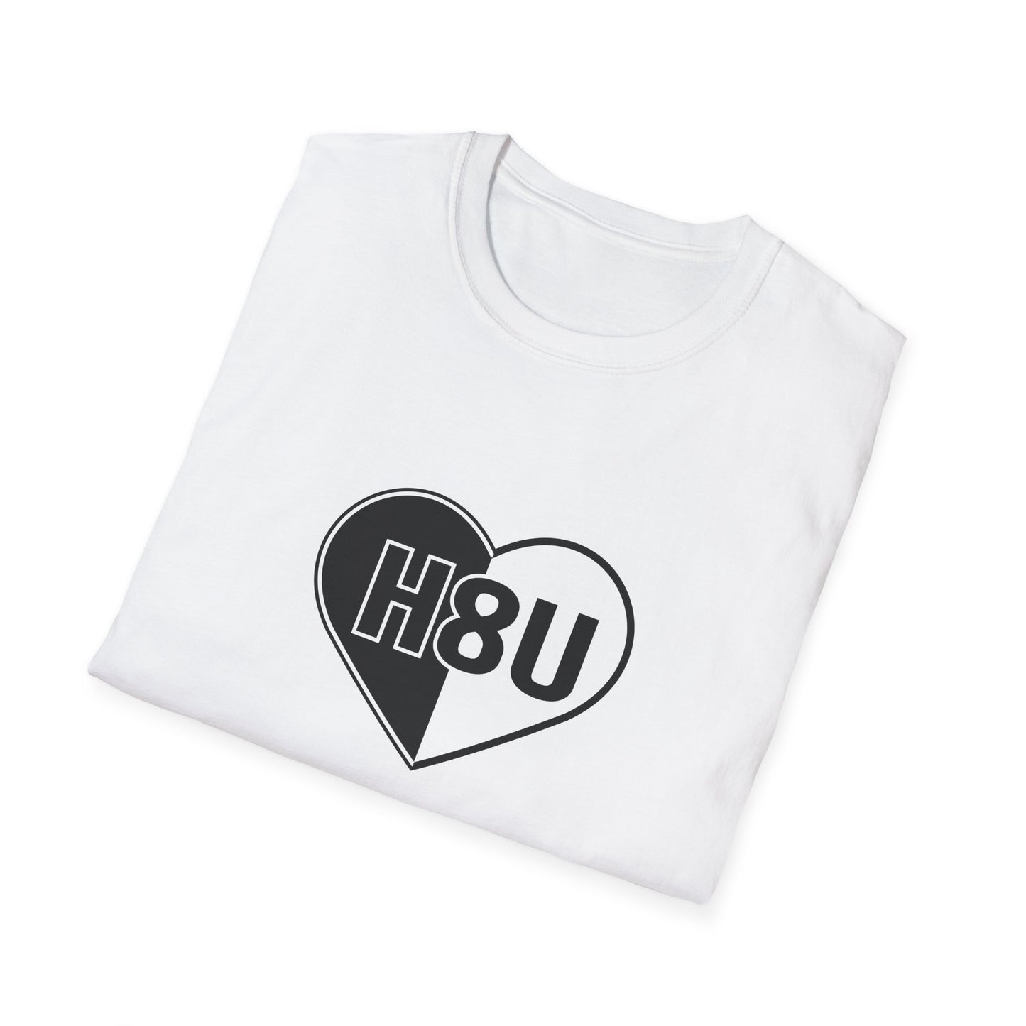 H8U Heart Unisex Softstyle T-Shirt