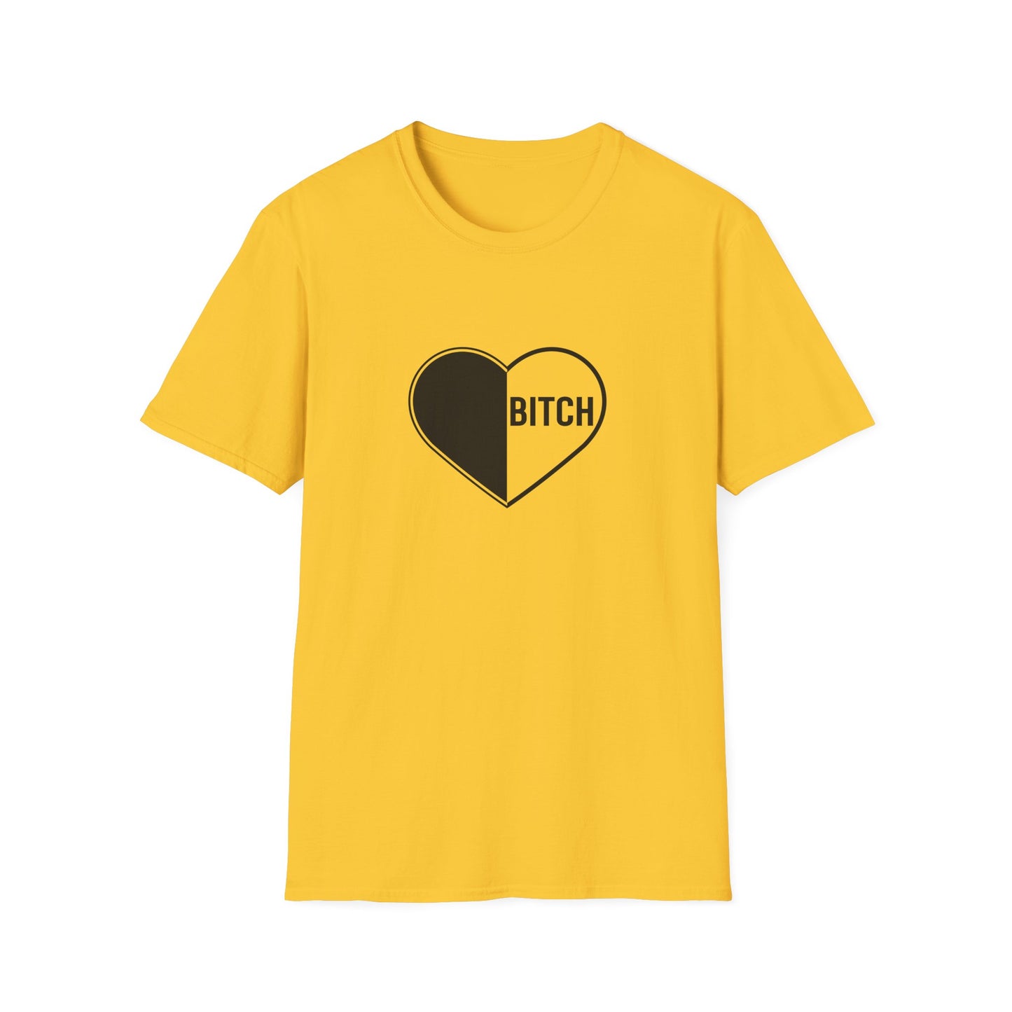 Bitch Heart Unisex Softstyle T-Shirt