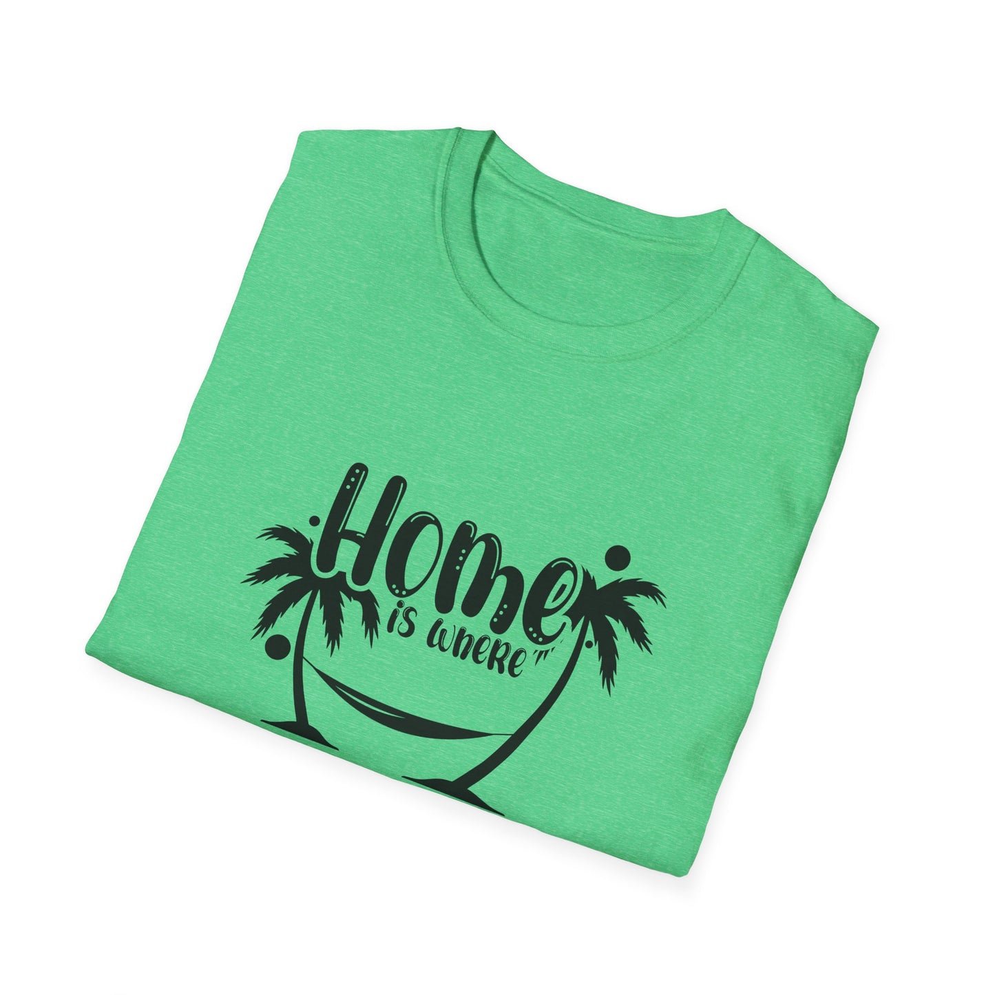 Home Is Where Those Fuckers Aint Unisex Softstyle T-Shirt