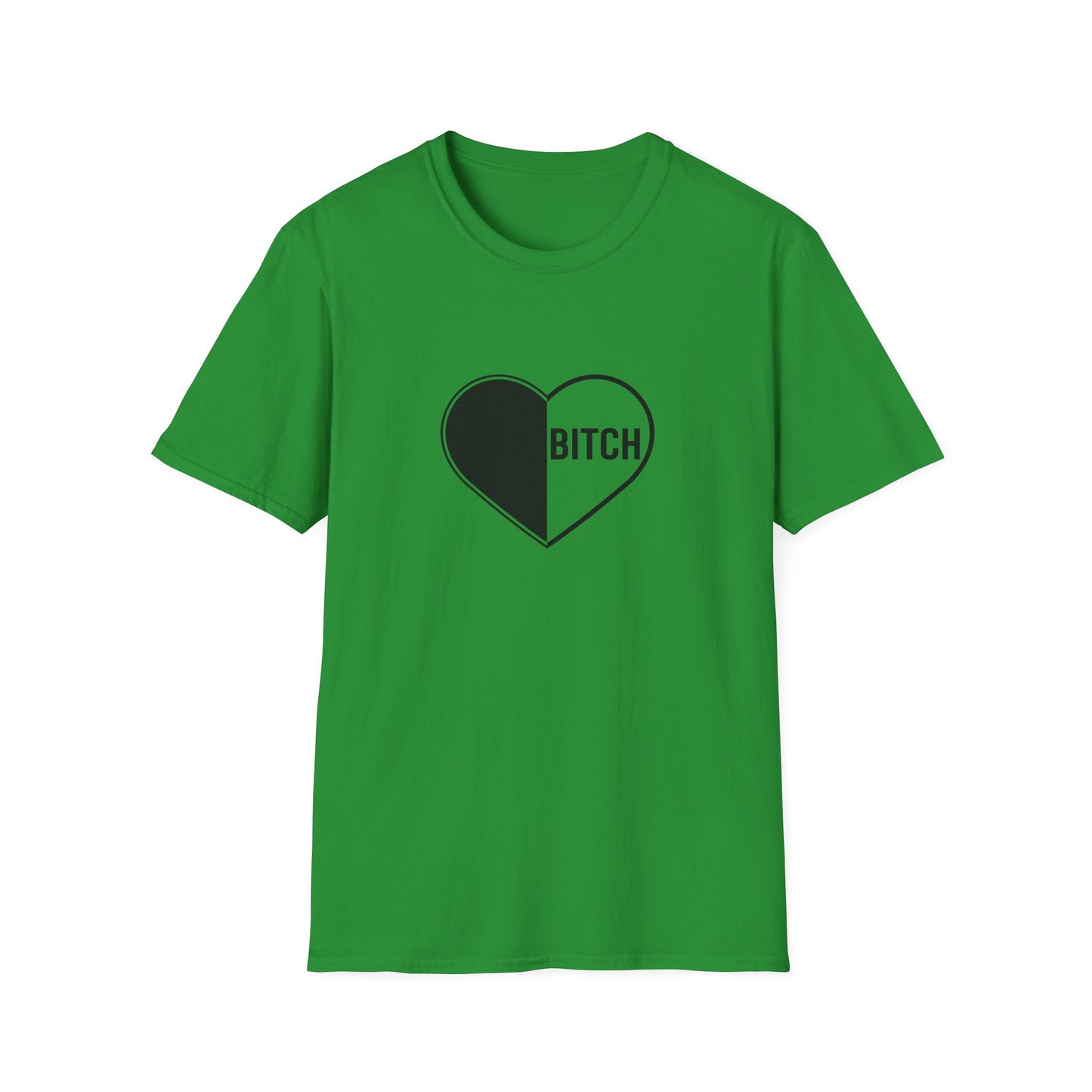 Bitch Heart Unisex Softstyle T-Shirt