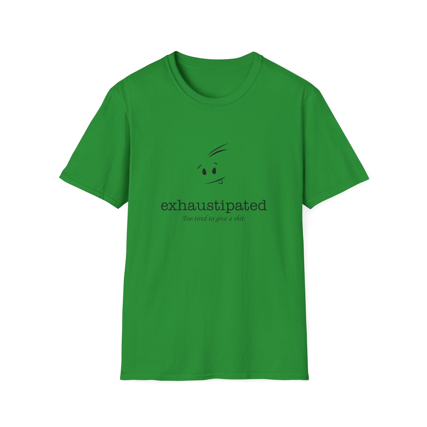 Exhaustipated Unisex Softstyle T-Shirt