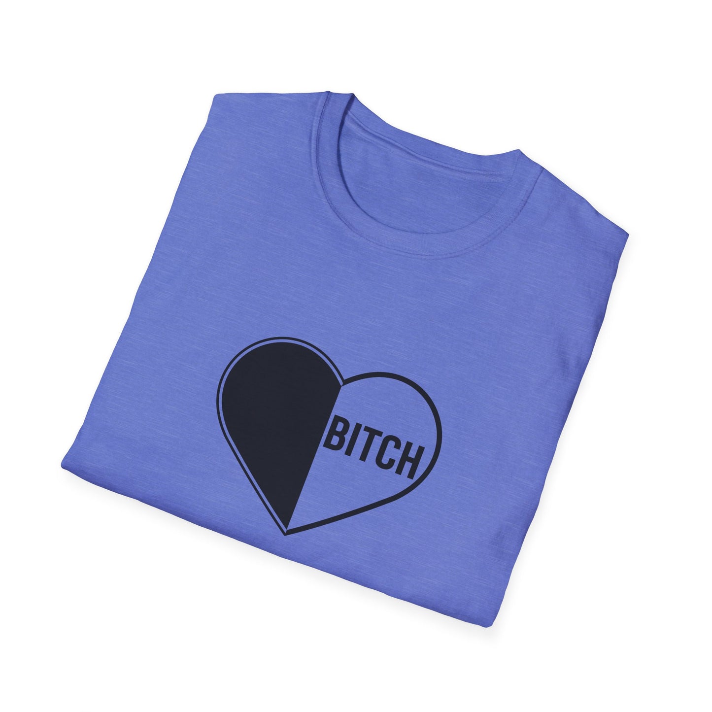 Bitch Heart Unisex Softstyle T-Shirt