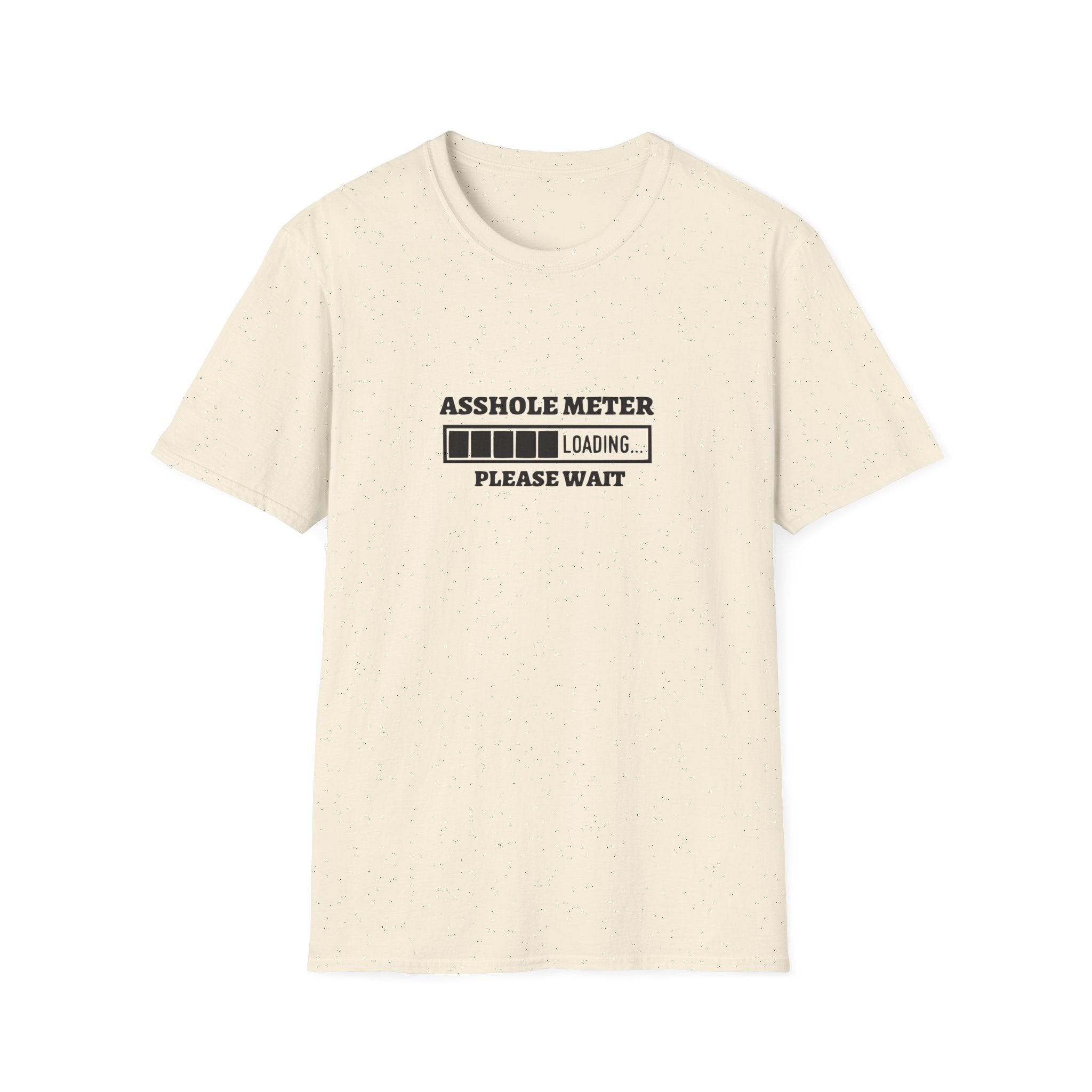 Asshole Meter Loading Unisex Softstyle T-Shirt