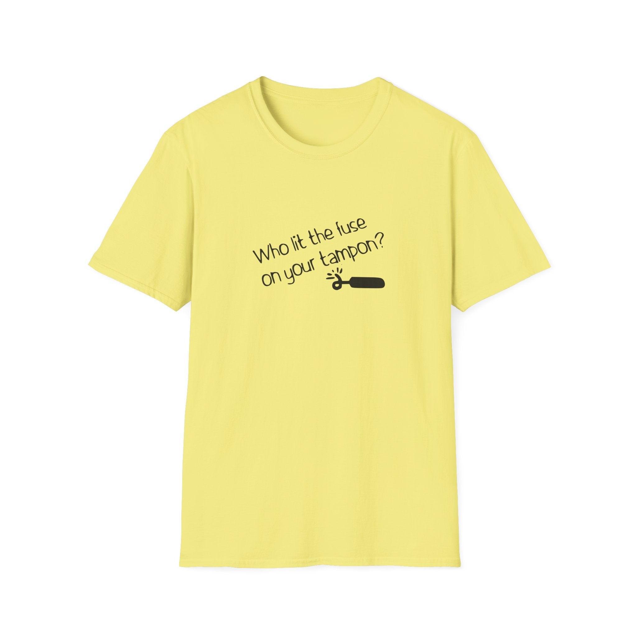 Who Lit The Fuse Unisex Softstyle T-Shirt