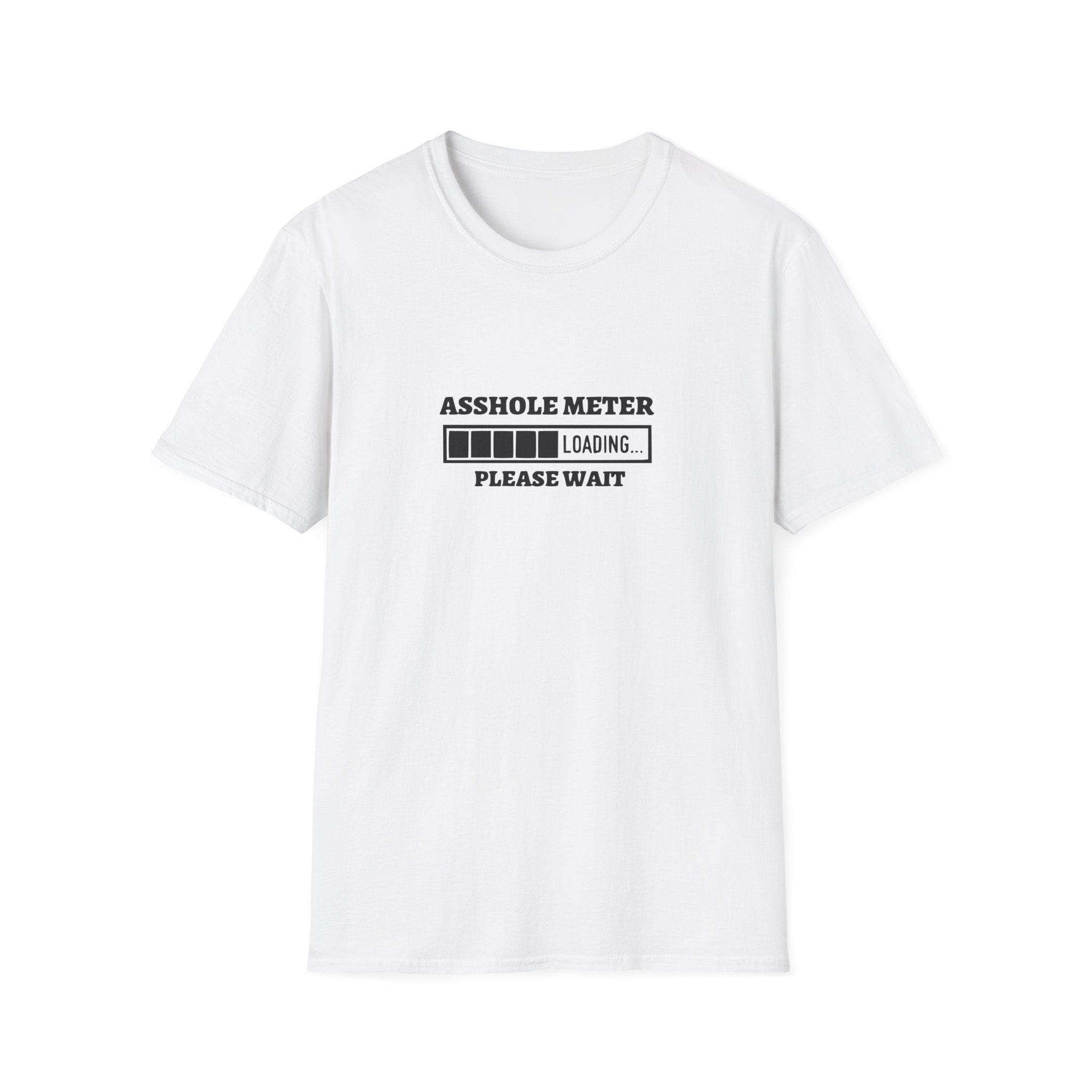 Asshole Meter Loading Unisex Softstyle T-Shirt