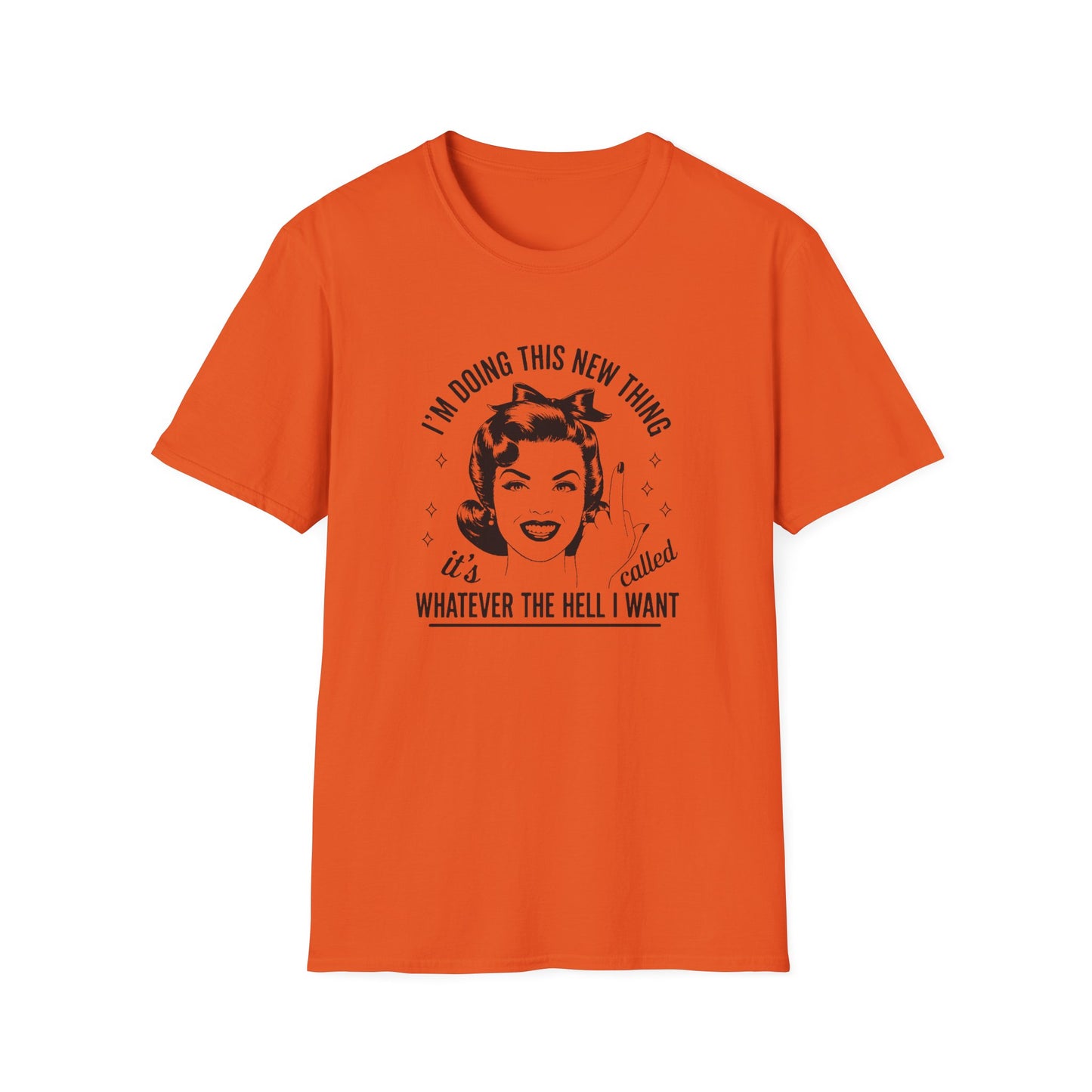 I'm Doing This New Thing Unisex Softstyle T-Shirt