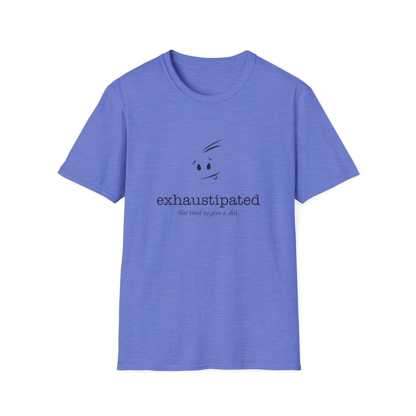 Exhaustipated Unisex Softstyle T-Shirt