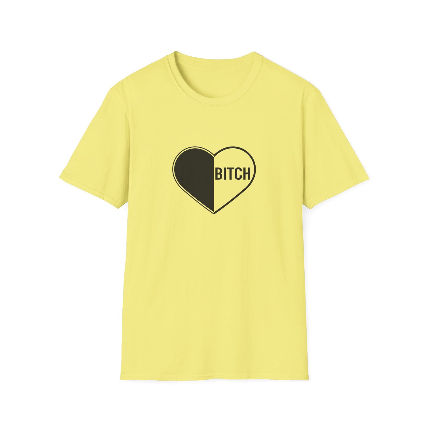 Bitch Heart Unisex Softstyle T-Shirt