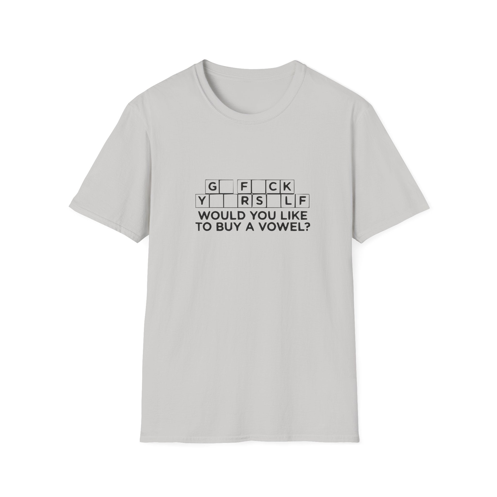 Would You Like To Buy A Vowel Unisex Softstyle T-Shirt