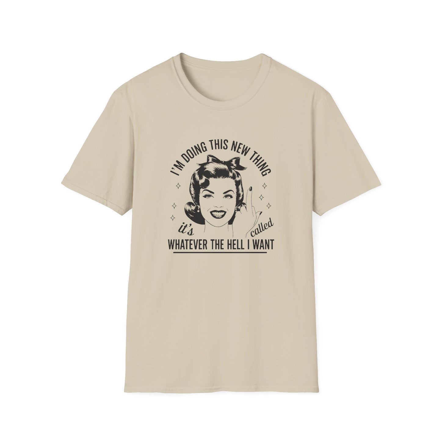 I'm Doing This New Thing Unisex Softstyle T-Shirt