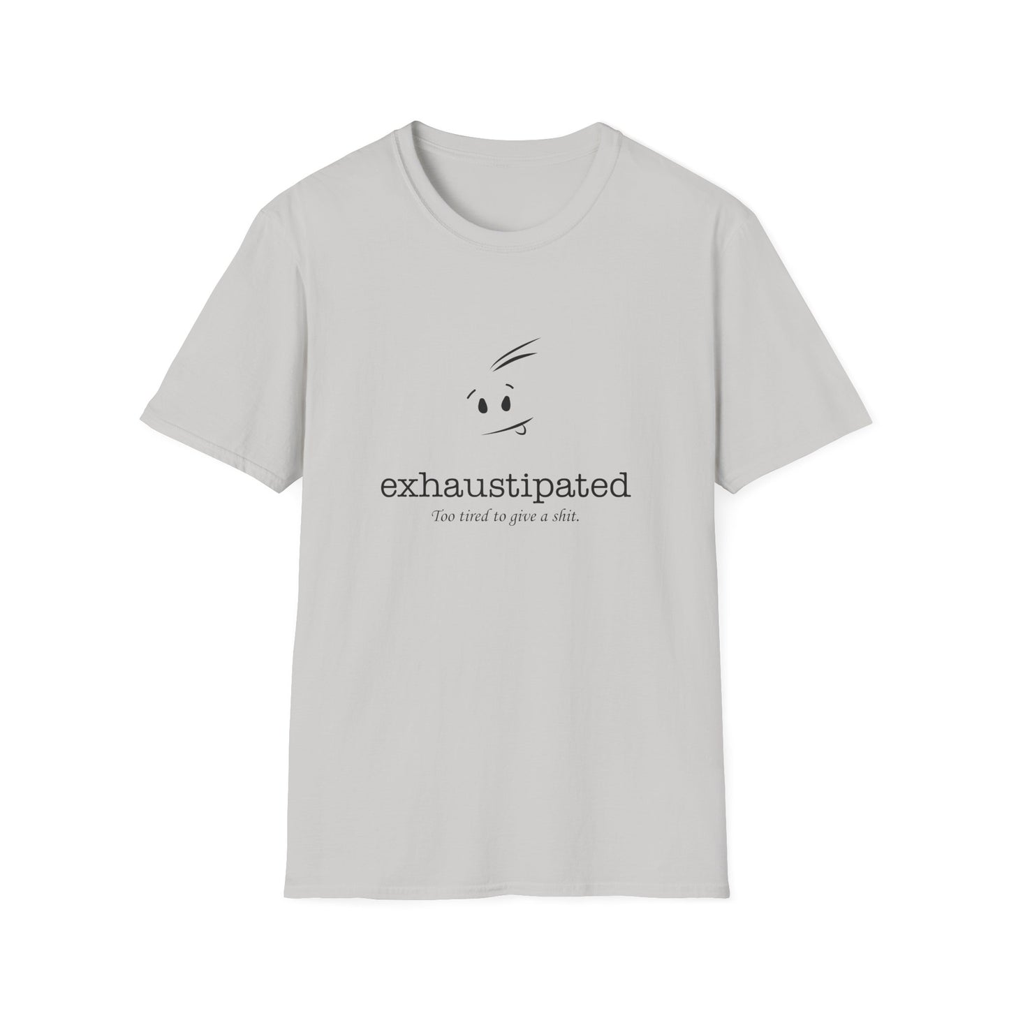 Exhaustipated Unisex Softstyle T-Shirt