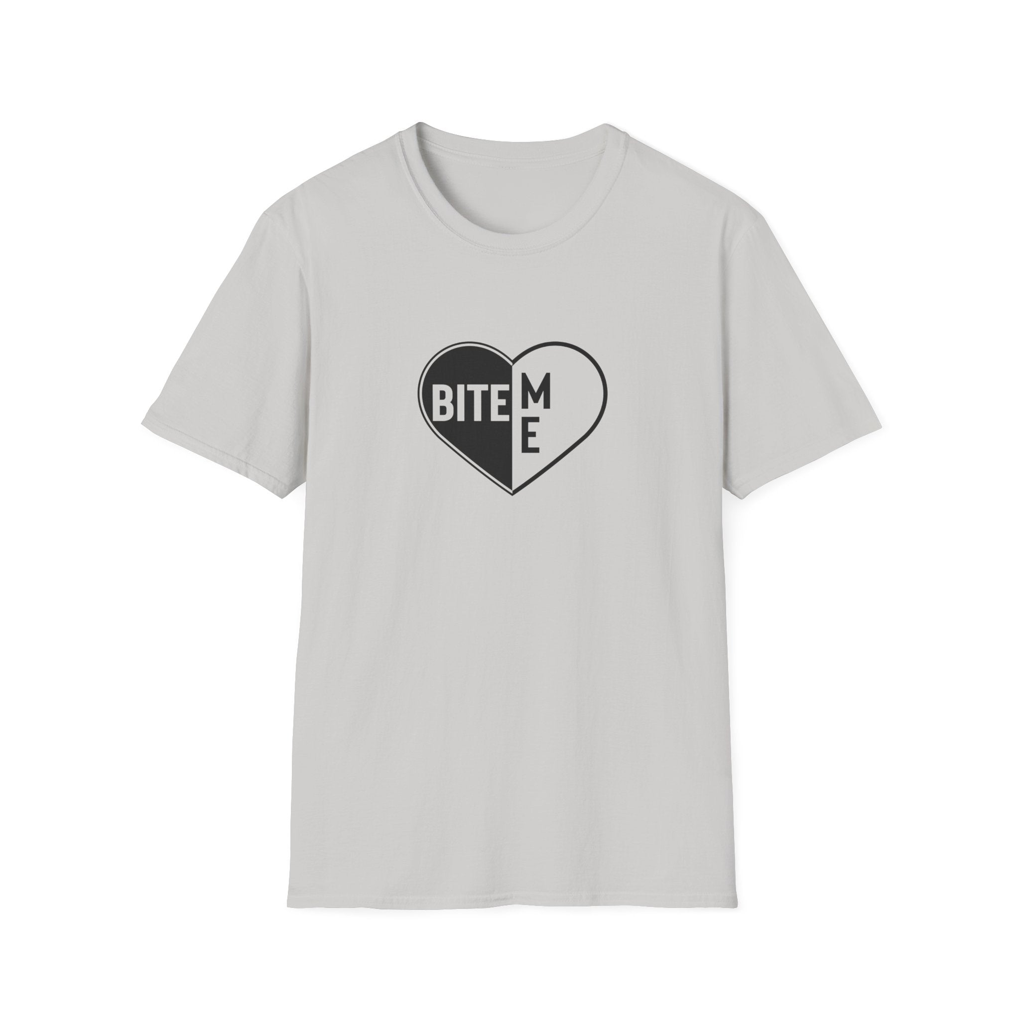 Bite Me Heart Unisex Softstyle T-Shirt