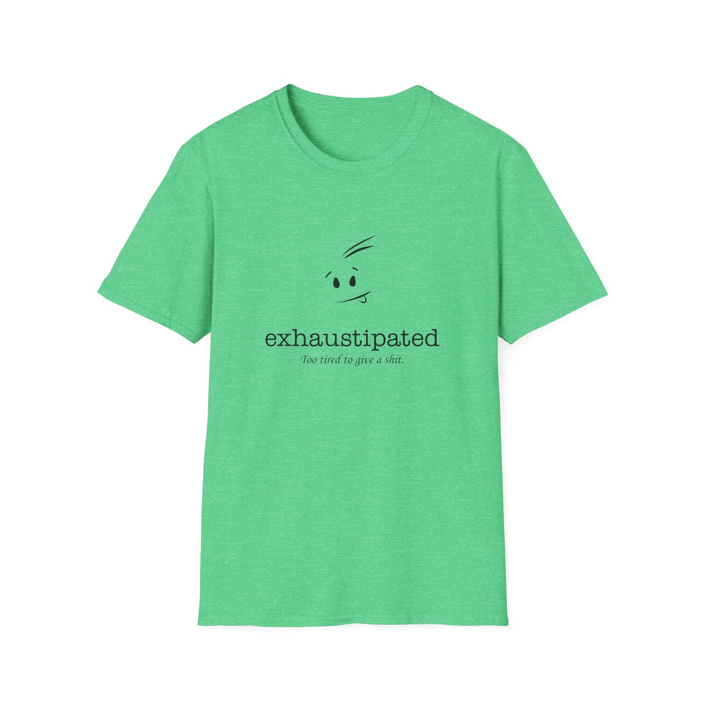 Exhaustipated Unisex Softstyle T-Shirt