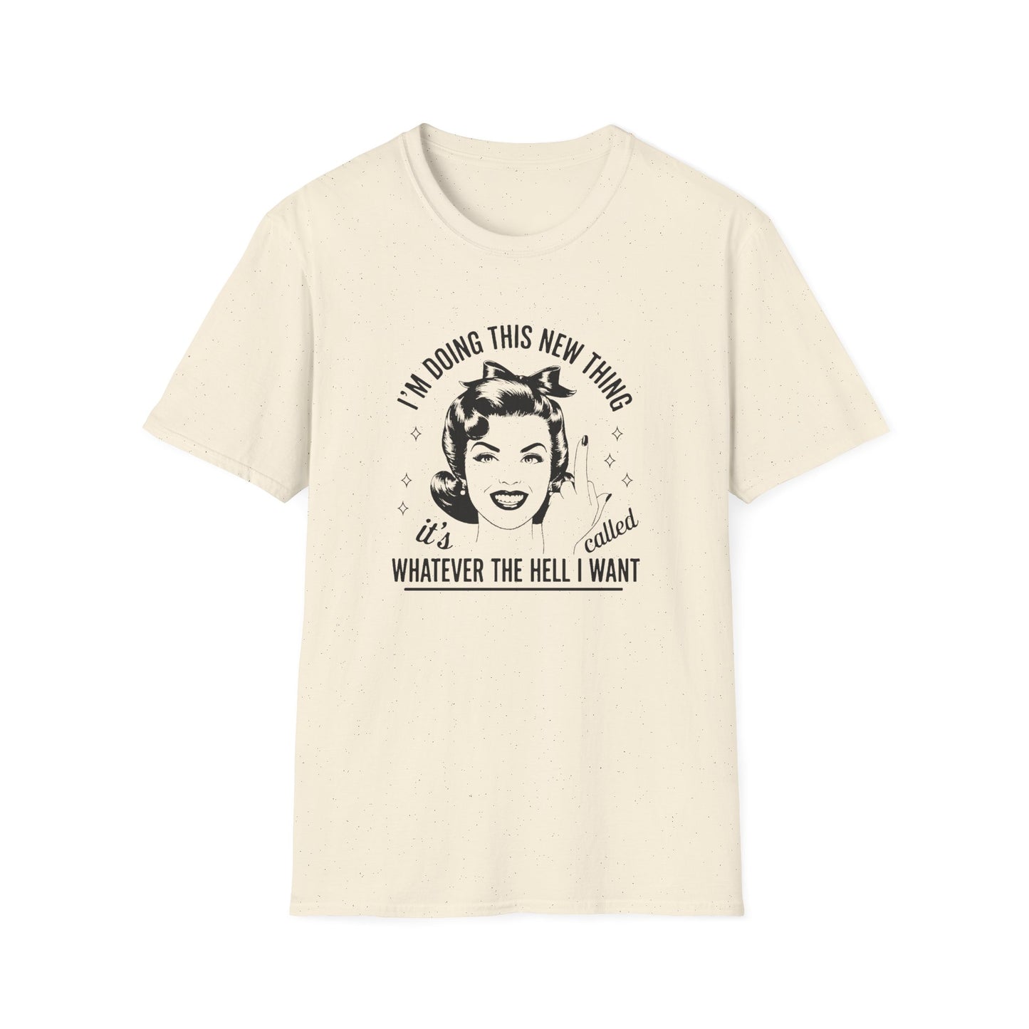 I'm Doing This New Thing Unisex Softstyle T-Shirt