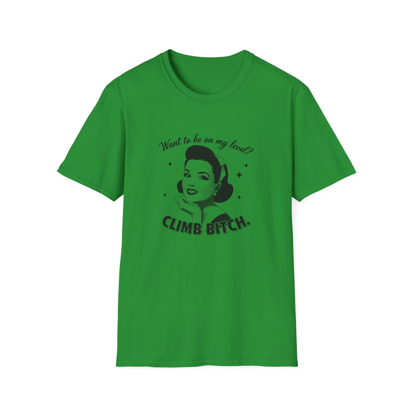 Climb Bitch Unisex Softstyle T-Shirt