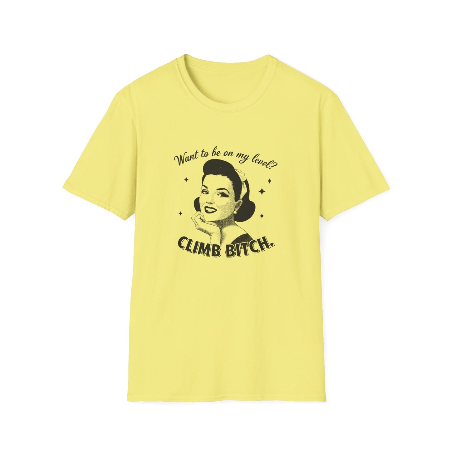 Climb Bitch Unisex Softstyle T-Shirt