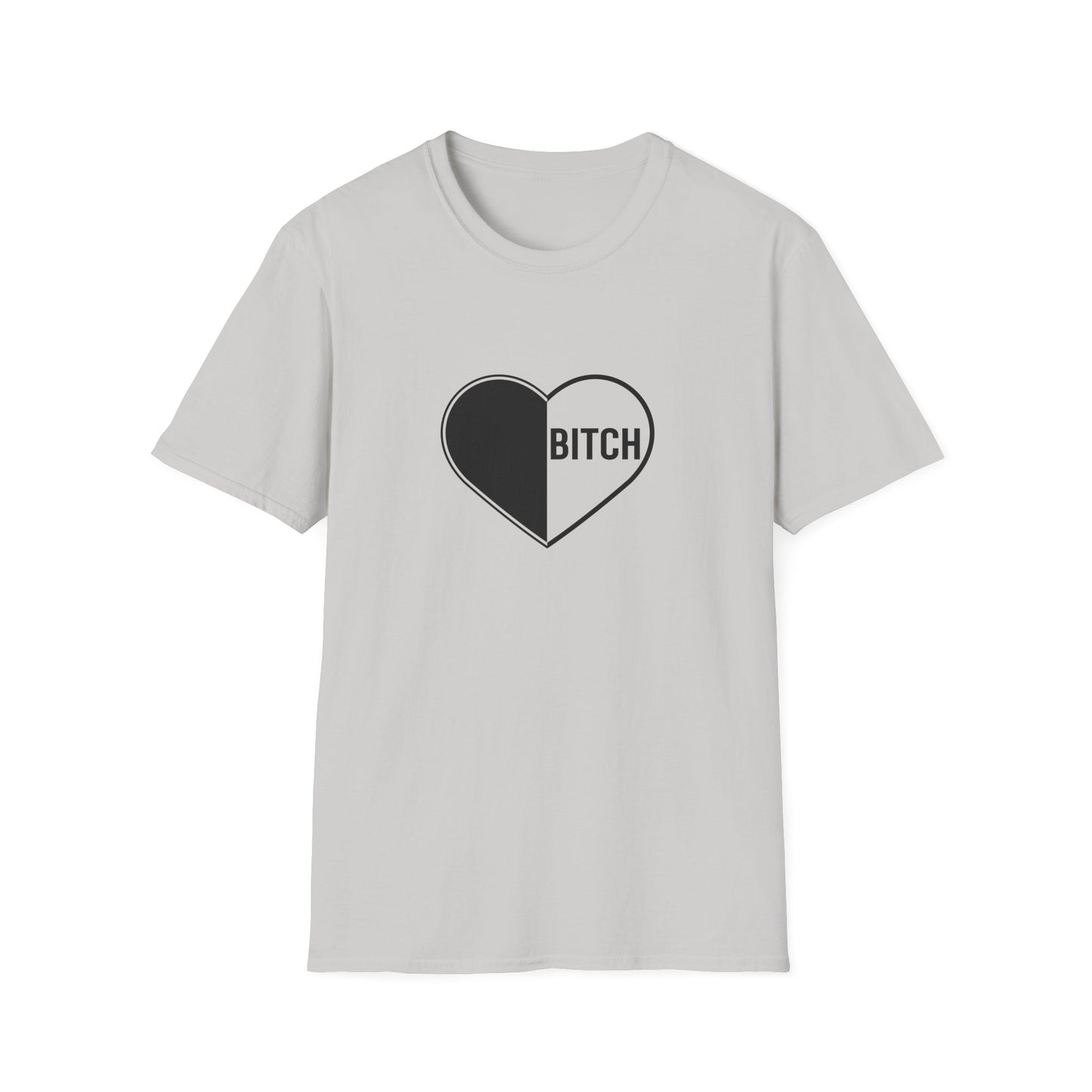 Bitch Heart Unisex Softstyle T-Shirt
