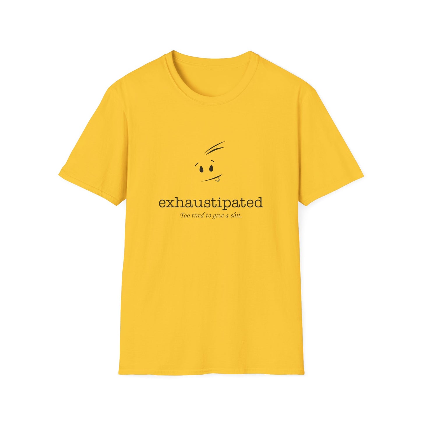 Exhaustipated Unisex Softstyle T-Shirt