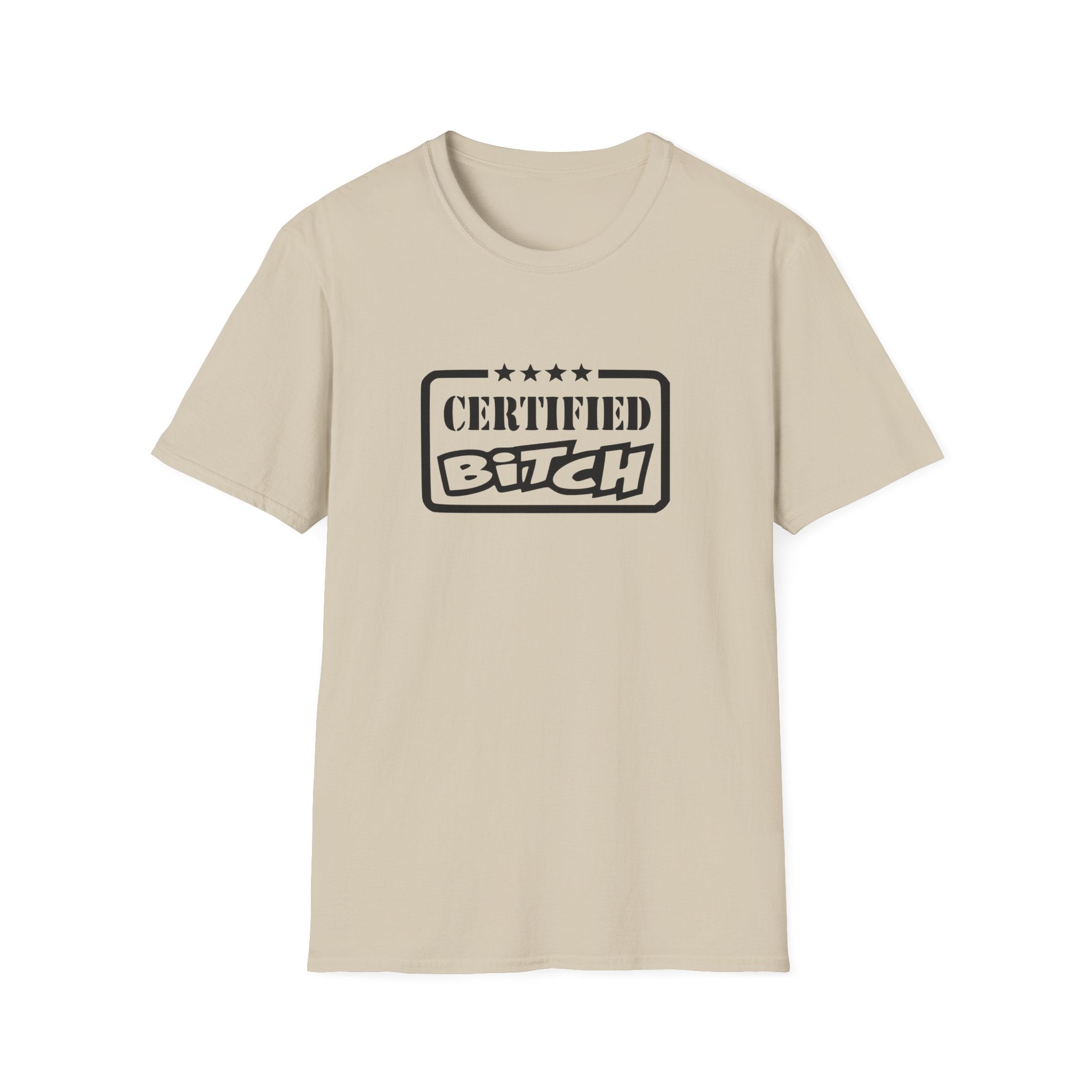Certified Bitch Unisex Softstyle T-Shirt