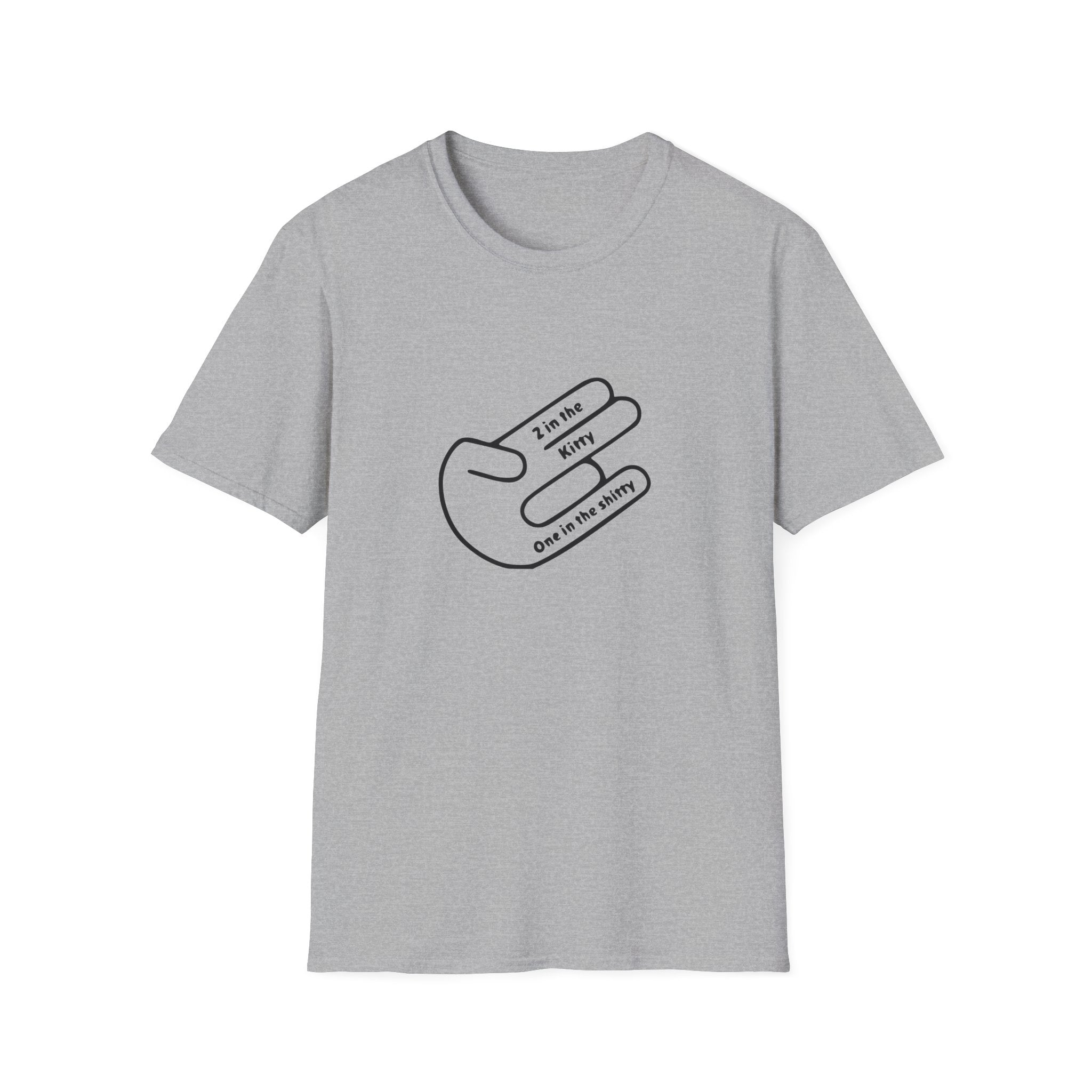 2 in the Kitty Unisex Softstyle T-Shirt