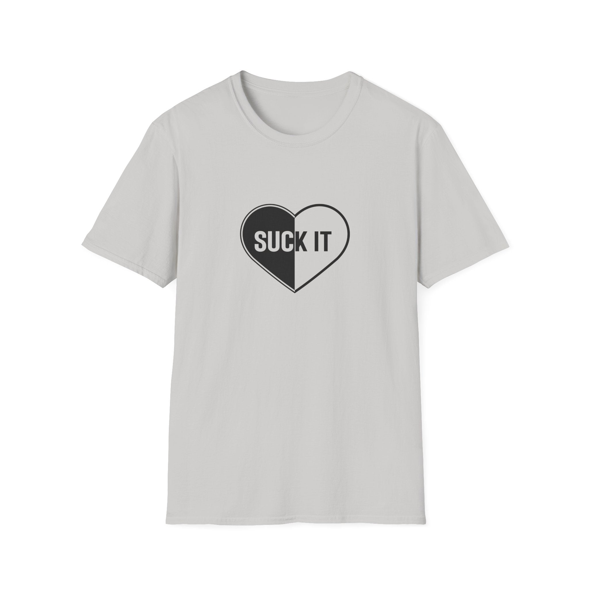 Suck It Heart Unisex Softstyle T-Shirt