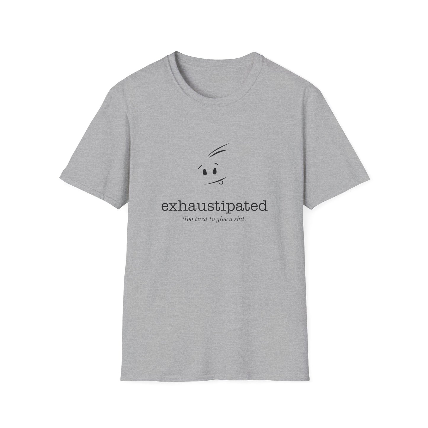 Exhaustipated Unisex Softstyle T-Shirt