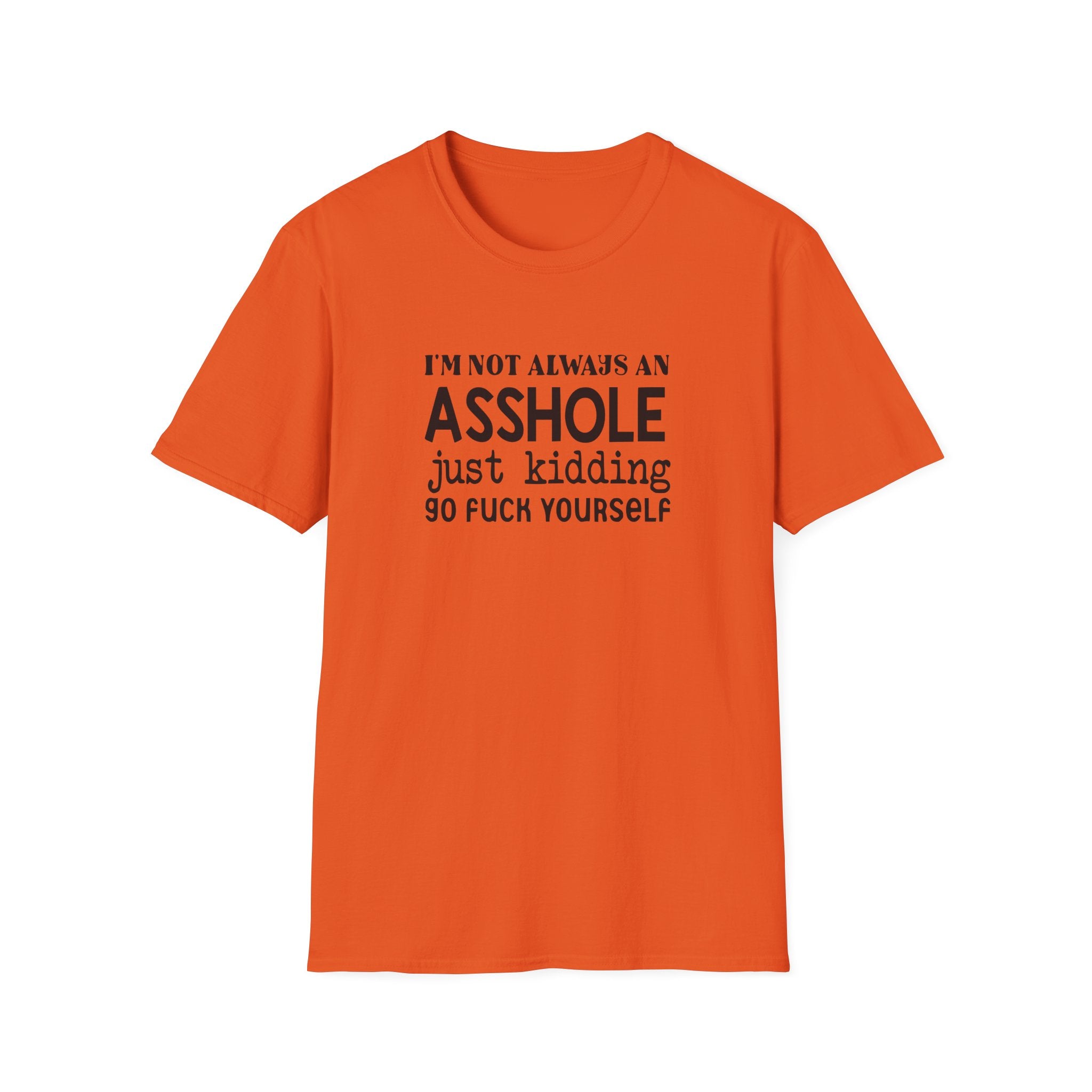 I'm Not Always An Asshole Unisex Softstyle T-Shirt